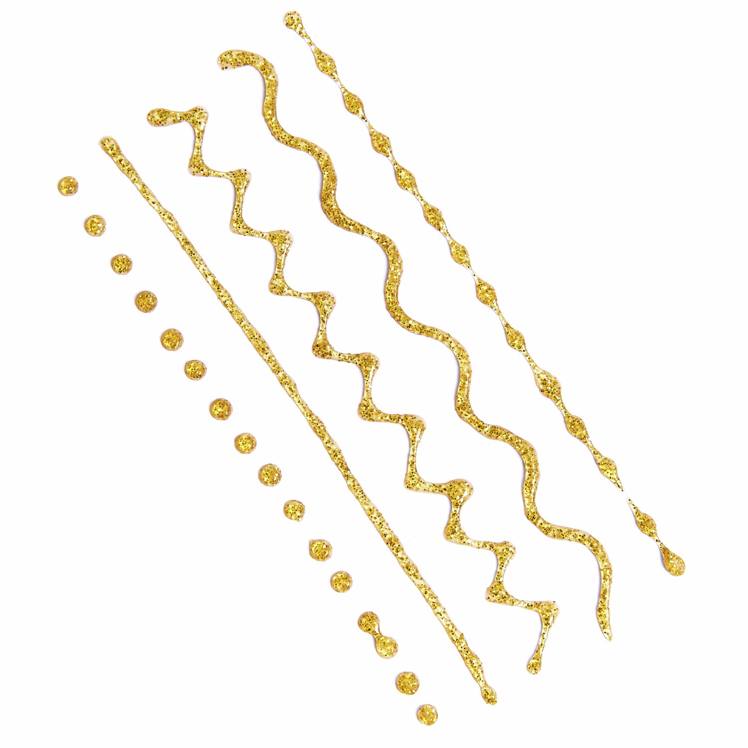 3D Pen Farbe 27ml Farbe Gold Glitz von Rico Design