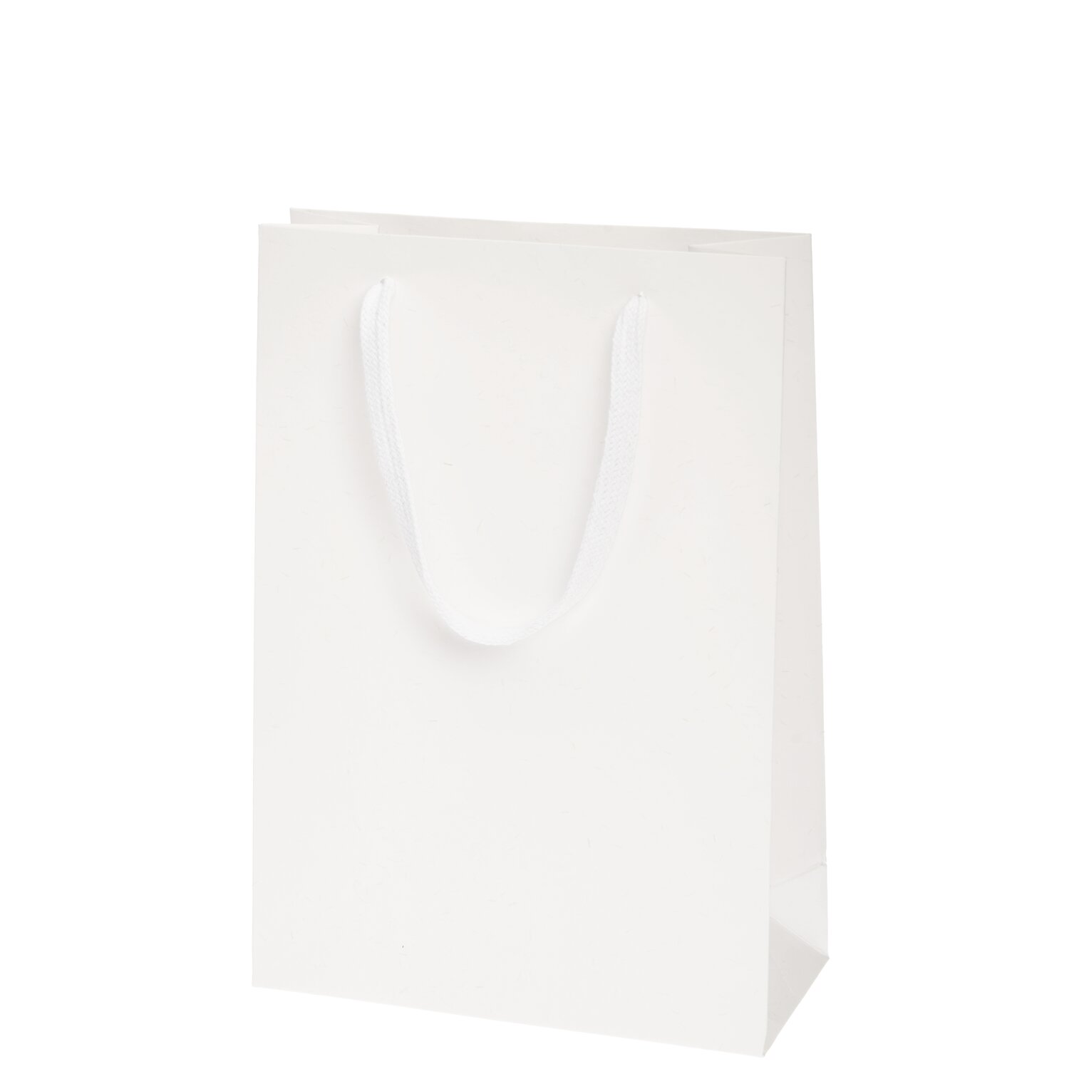 Rico Design Geschenktüte Natur Weiß M