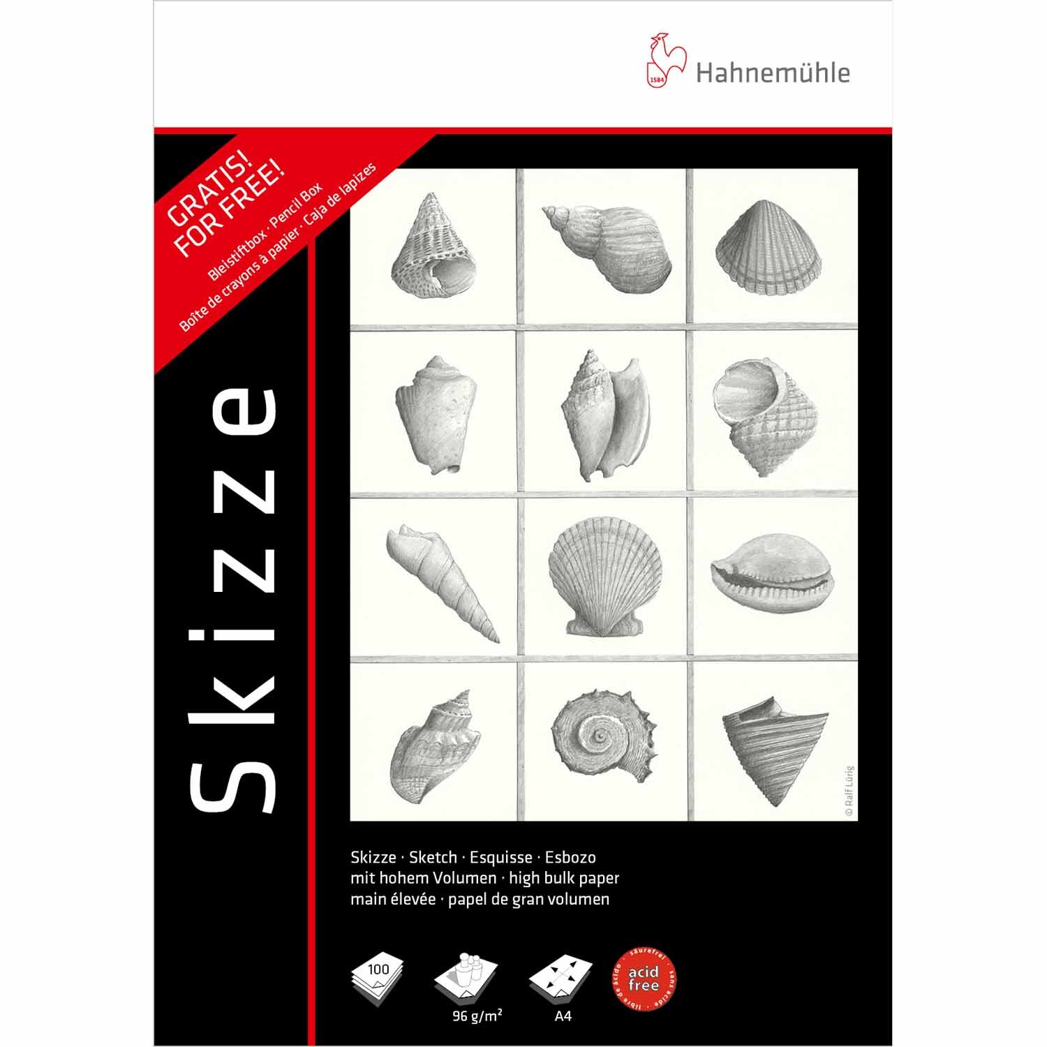 Skizzen Set A4 3teilig