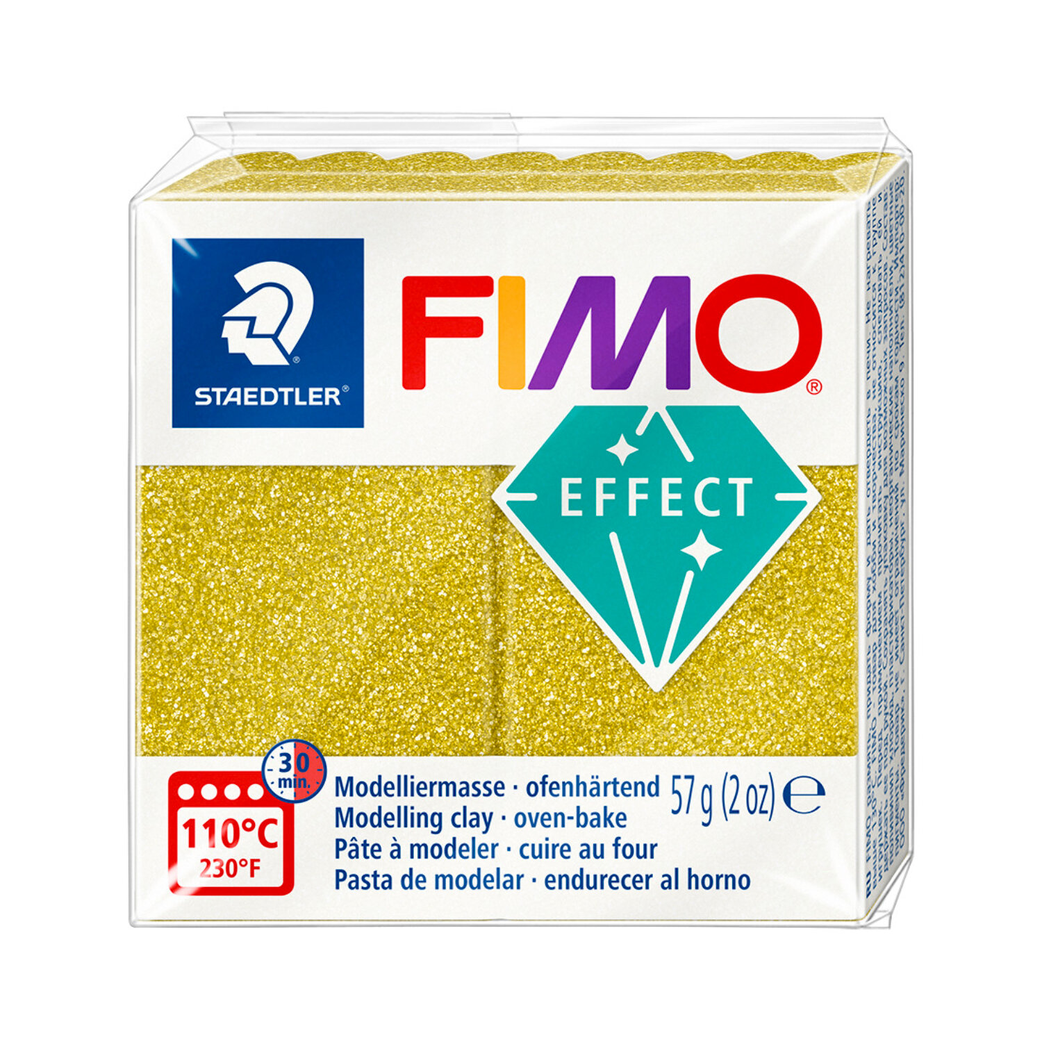 Staedtler FIMO effect Glitter Gold