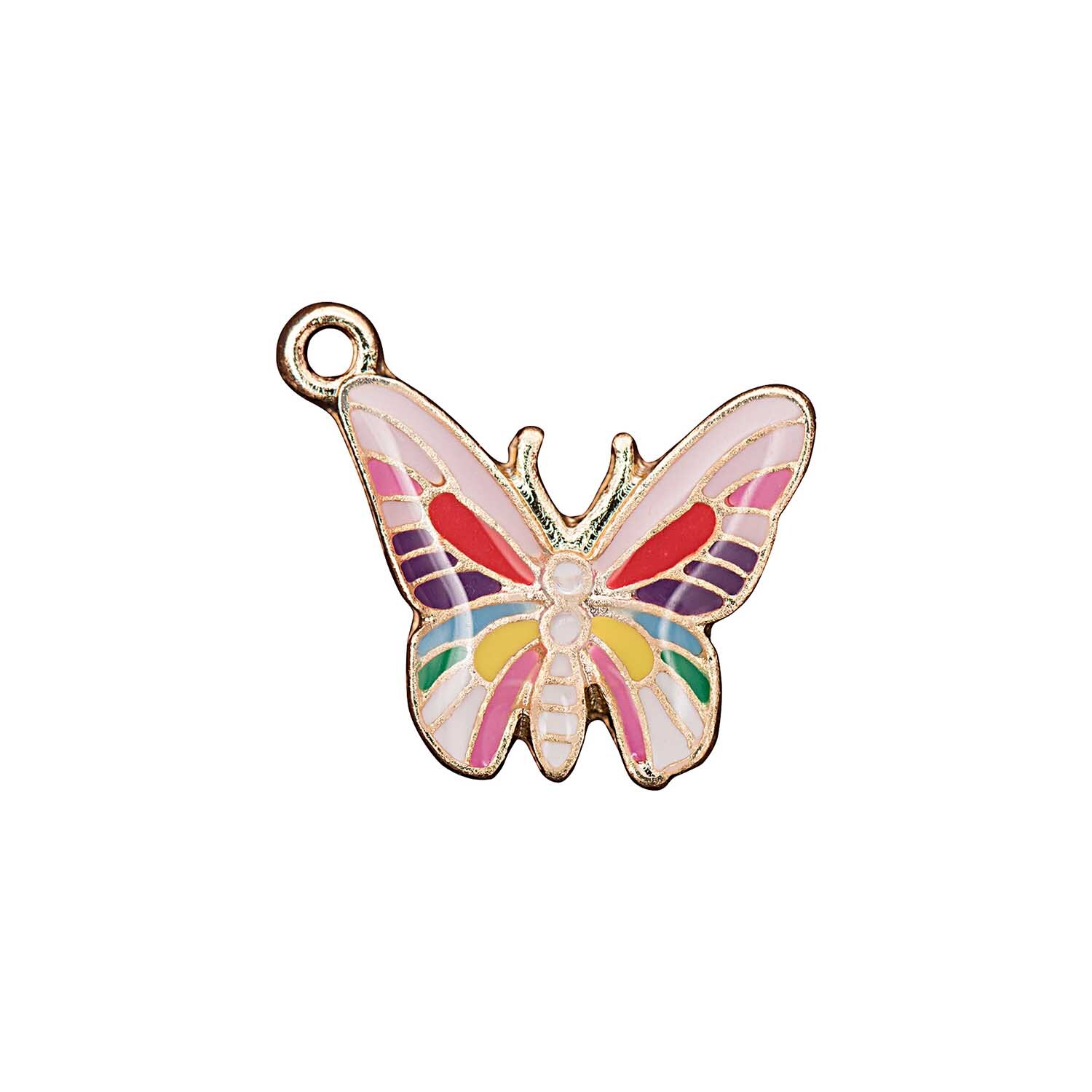 Anhänger Schmetterling 13x15mm Emaille Anhänger Schmetterling 13x15mm Emaille
