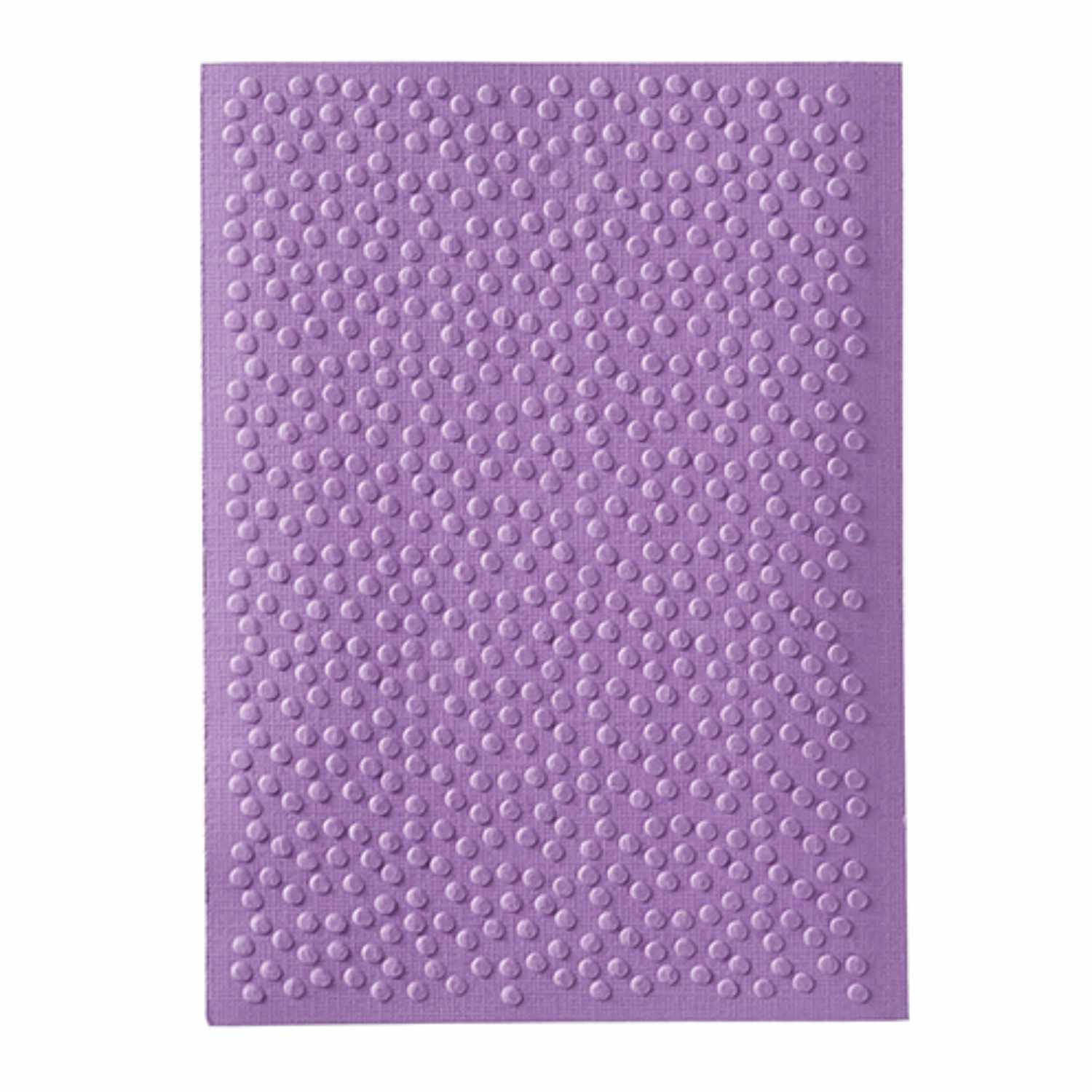 Embossing-Prägeschablone Punkte klein 10,6x15cm