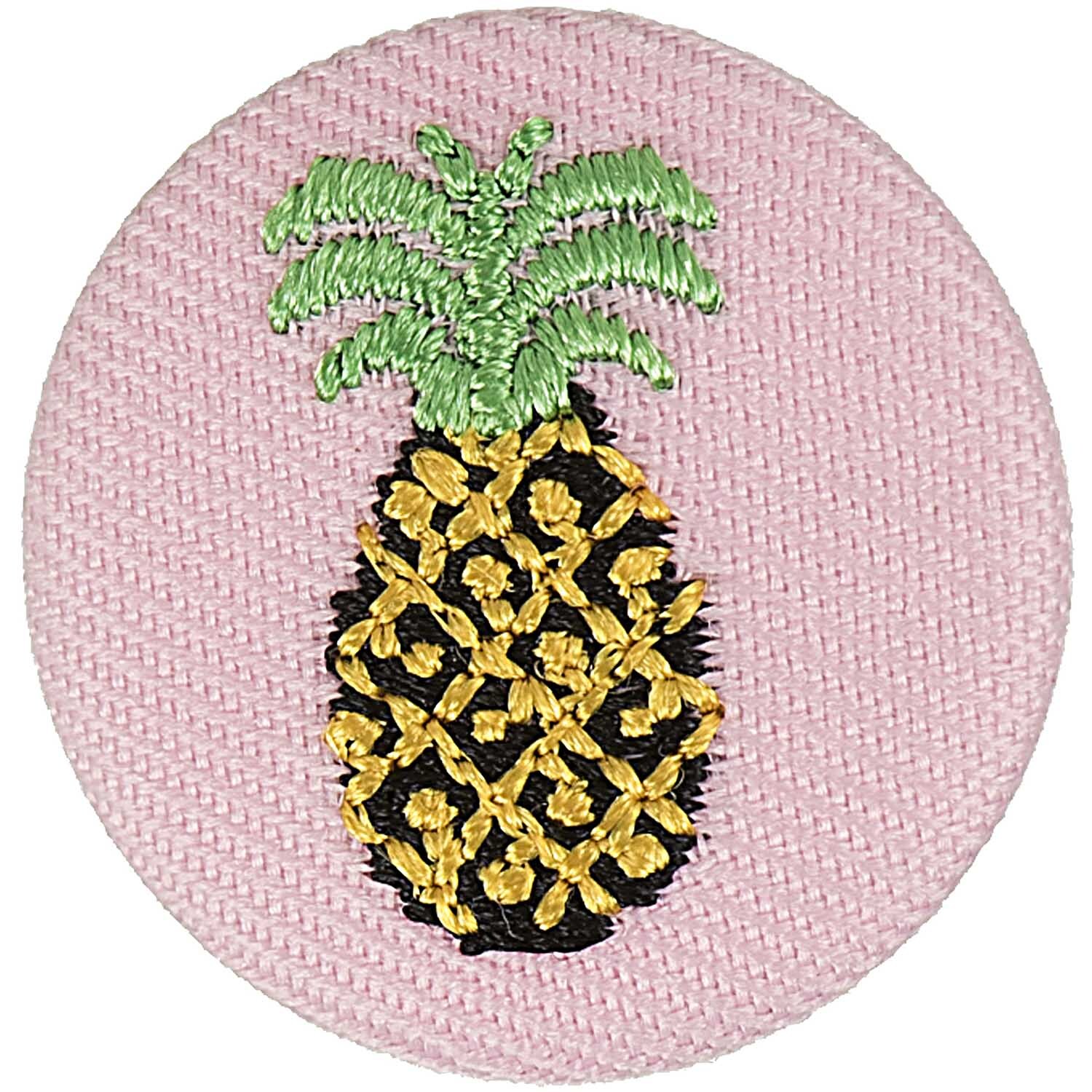 Button Ananas 25mm von Rico Design