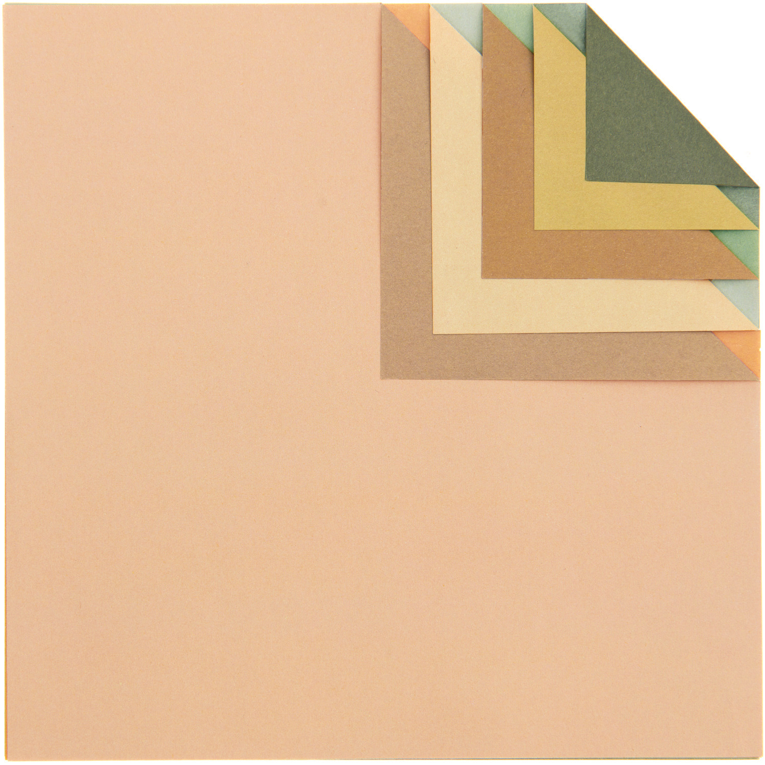 Paper Poetry Origami Duo color Earthy Paper Poetry Origami Duo color Earthy