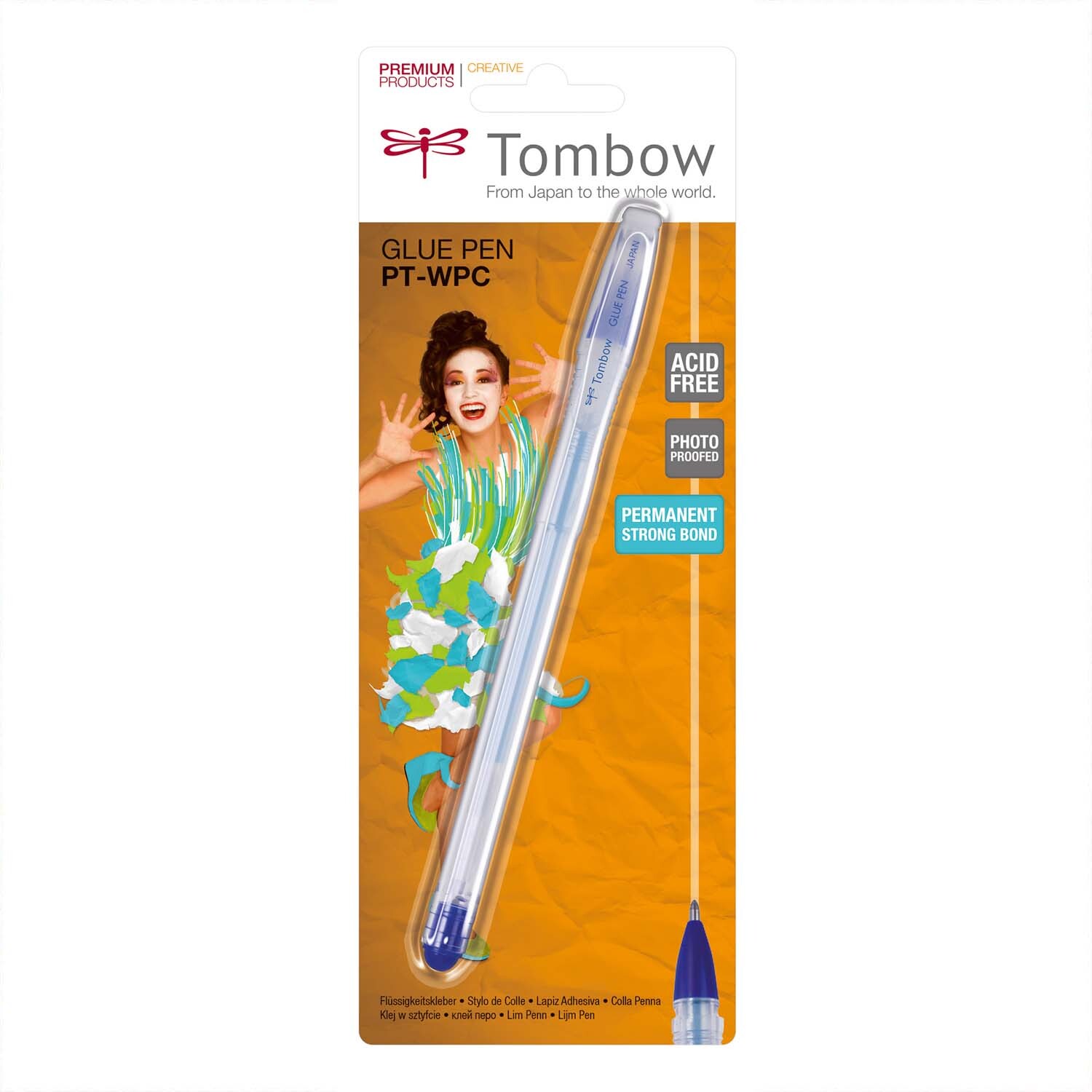 Glue Pen Klebestift extrafein 1mm 0,9ml von Tombow Pen & Pencil 