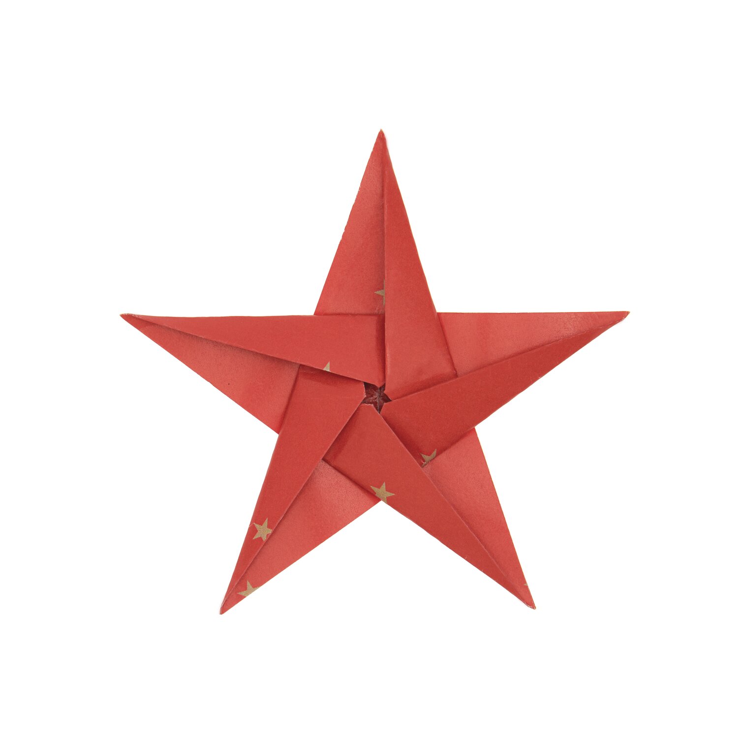 Paper Poetry Bascetta Origamipapiere Sterne Rot-Gold Paper Poetry Bascetta Origamipapiere Sterne Rot-Gold