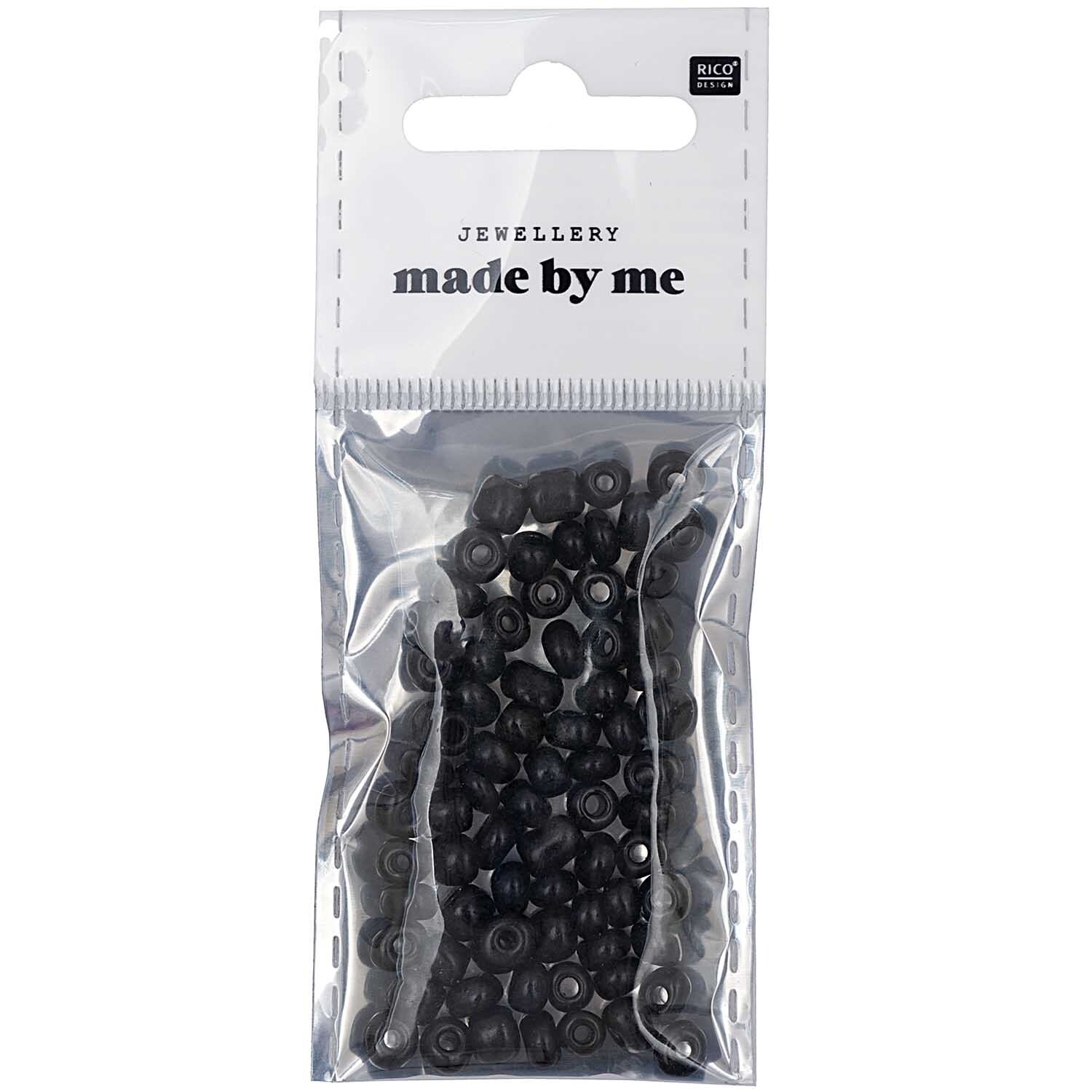 Keramik-Perlen natur 5mm 12g
