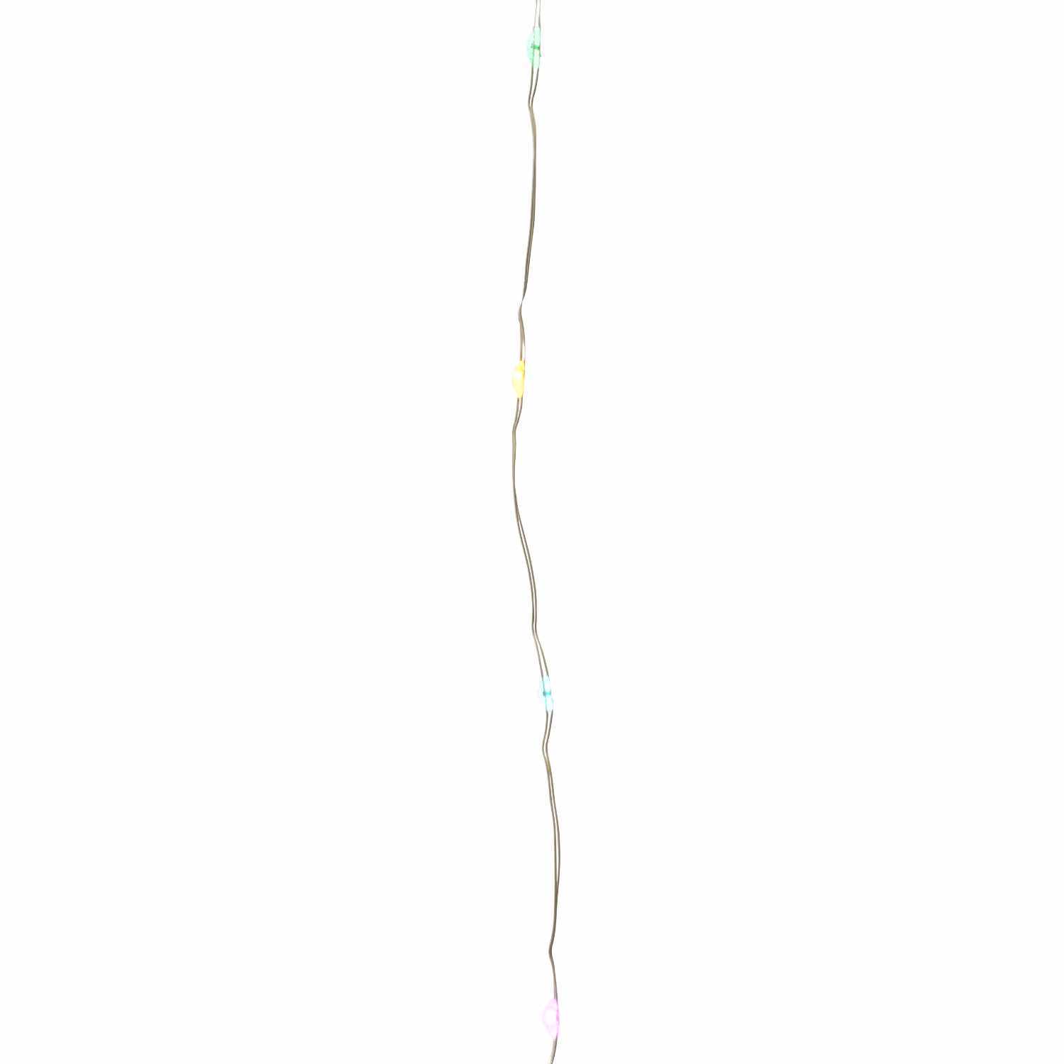 LED-Lichterdraht 2,95m multicolor