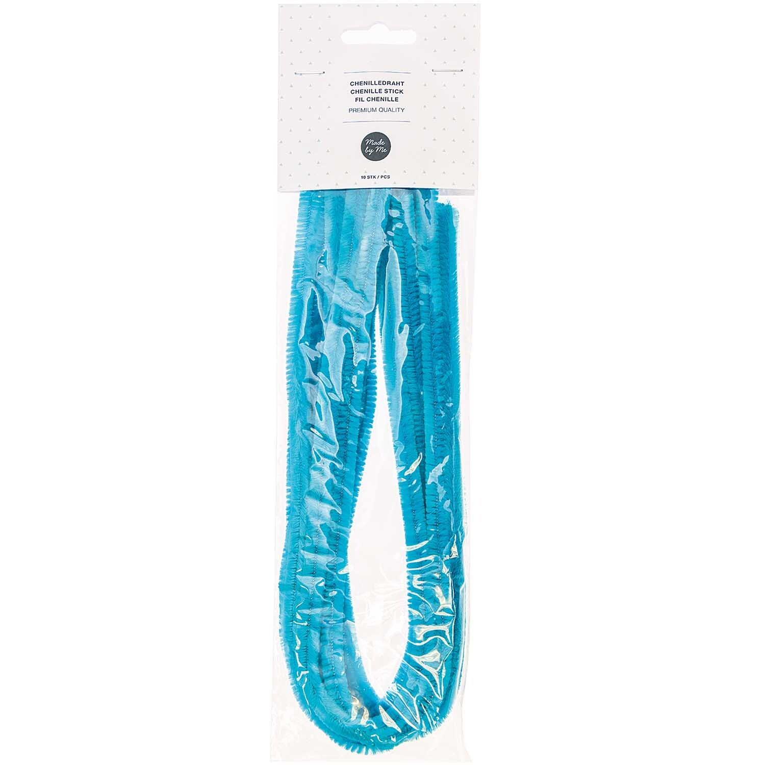 Rico Design Chenilledraht 50cm 10 Stück Cyan