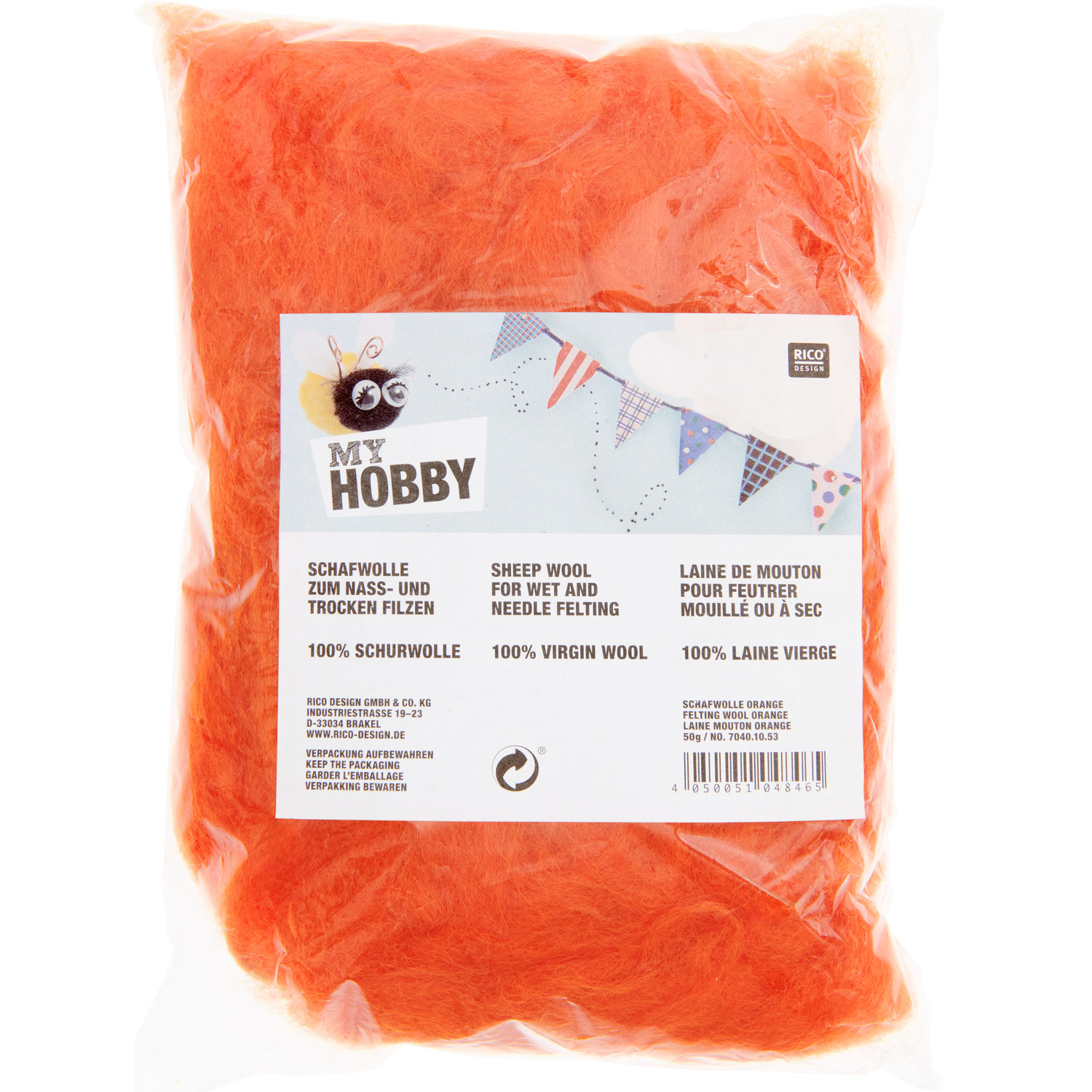Schafwolle 50g