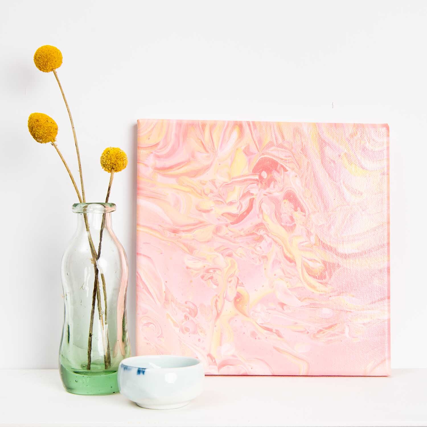 Bastelset Acrylic Pouring Puderrosa Bastelset Acrylic Pouring Puderrosa