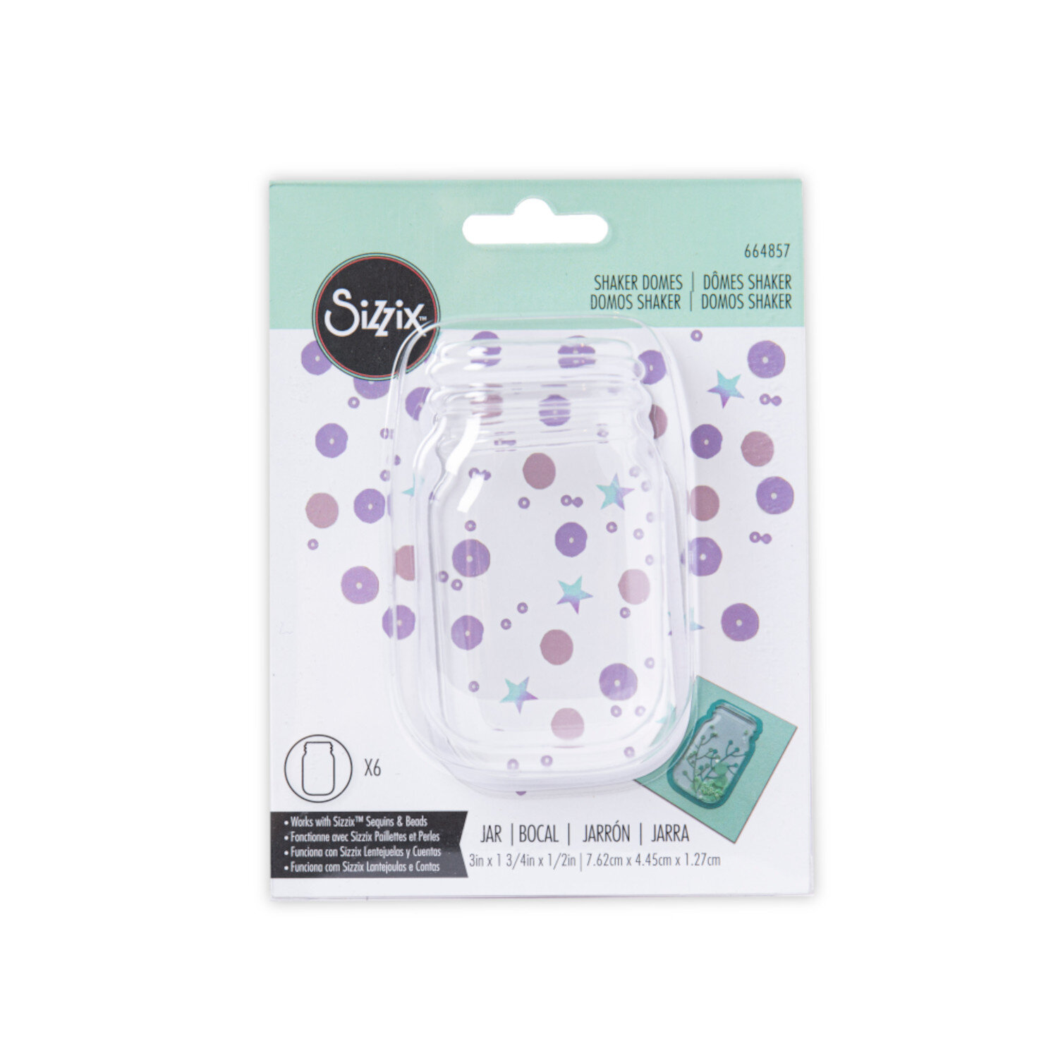 Making Essential Shaker Domes 6PK von idee. Creativmarkt
