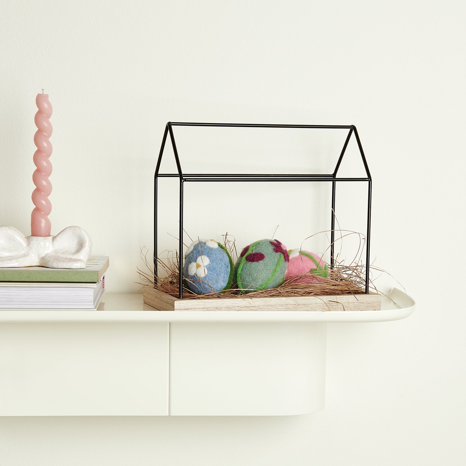 Metall Haus mit Holzboden von Rico Design