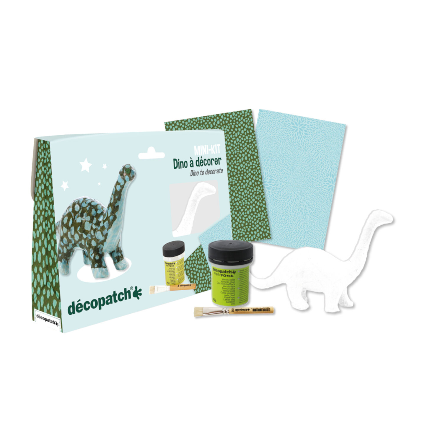 Mini Kit Dino von Clairefontaine-Rhodia