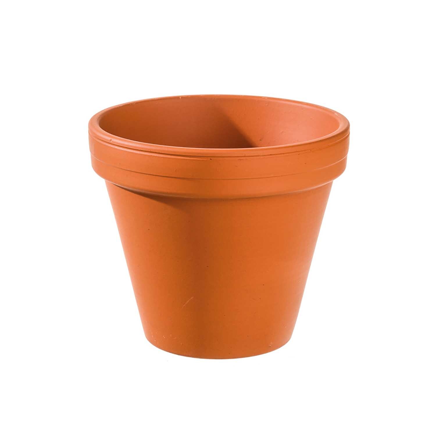 Terrakottatopf von efco, ideal für Pflanzen. Der Topf ist aus robustem Terrakotta gefertigt.