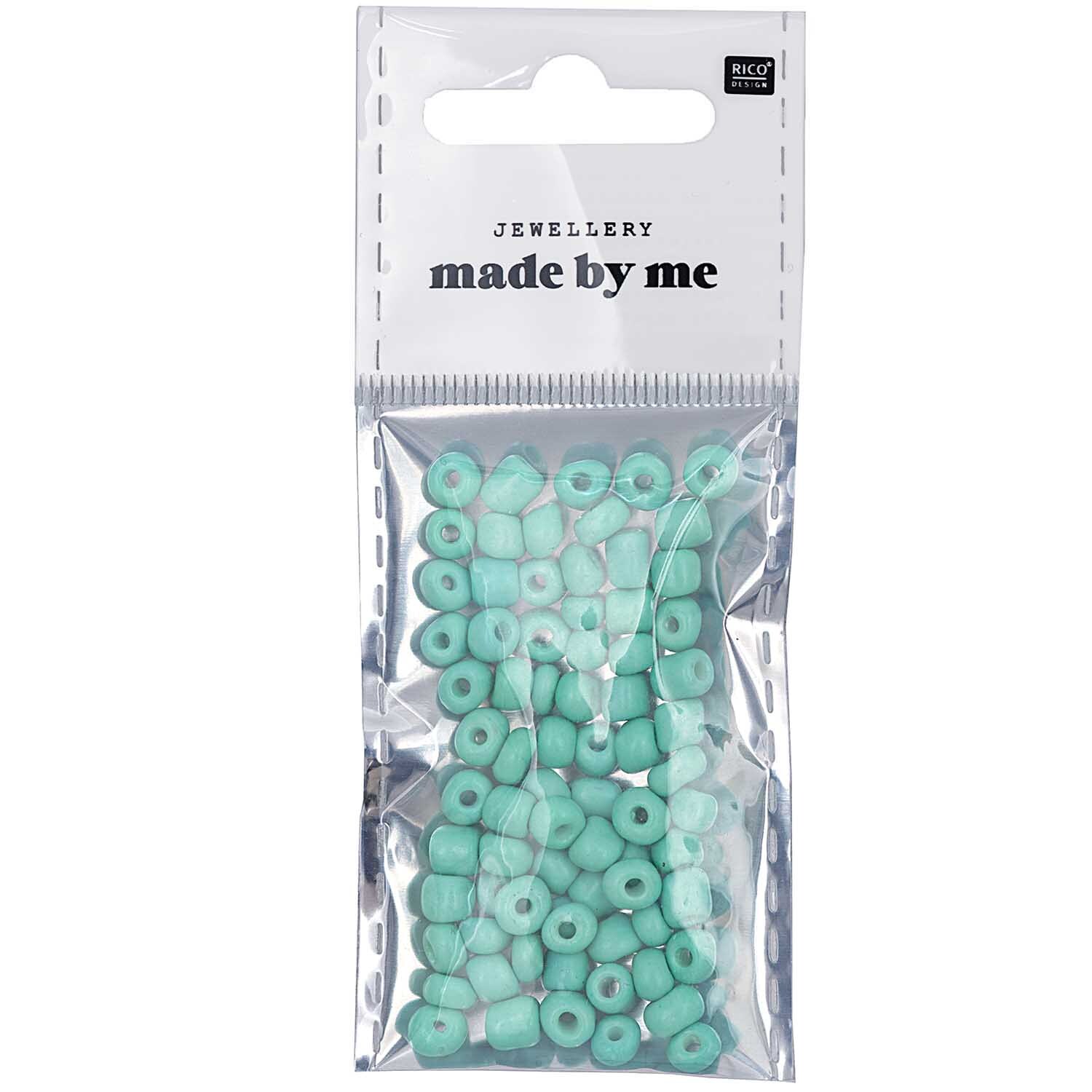Keramik-Perlen natur 5mm 12g