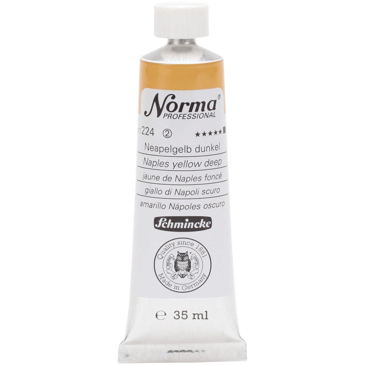 Schmincke Norma 35ml Neapelgelb dunkel