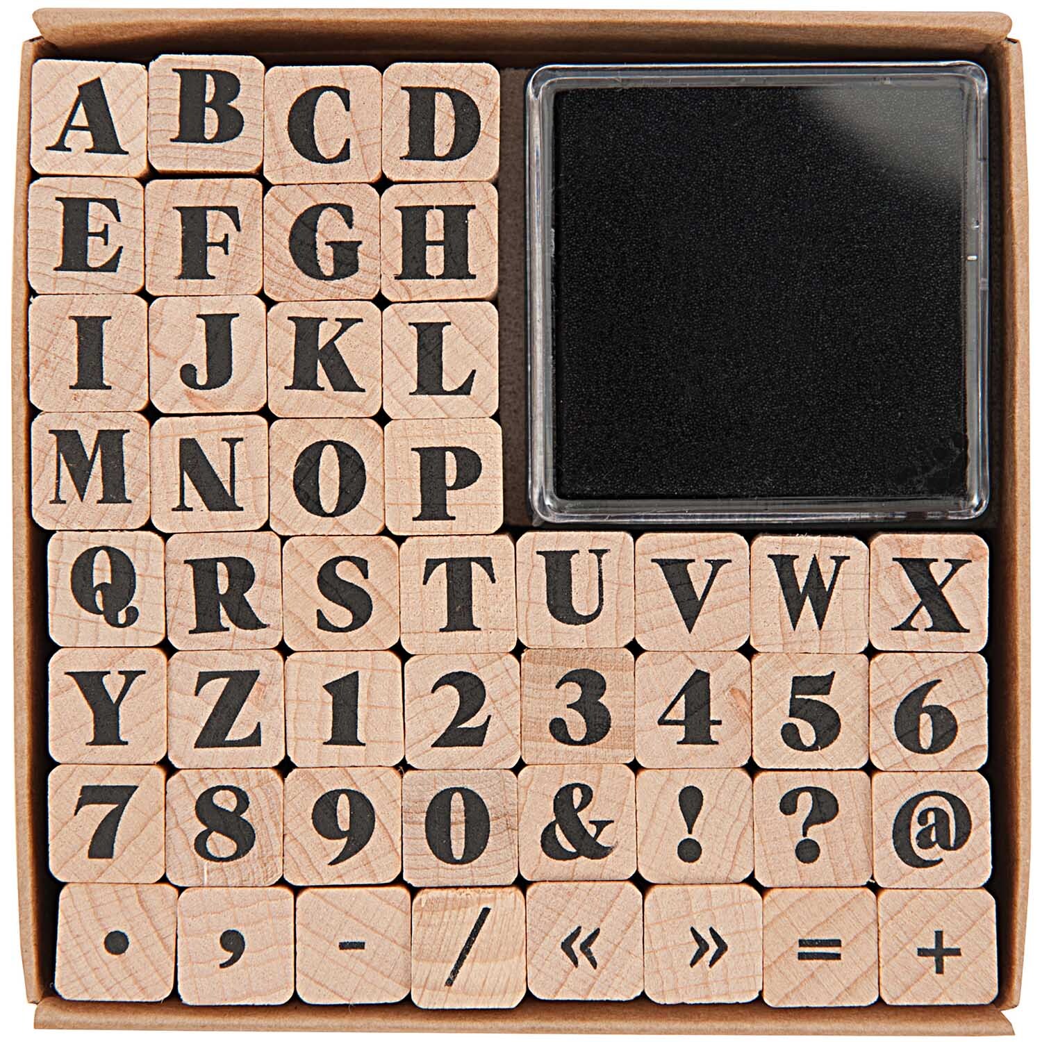 Paper Poetry Stempelset ABC 2