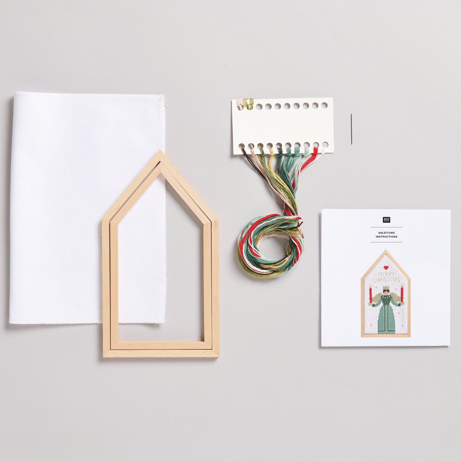 Stickpackung Engel 12,5x22,5cm von Rico Design Stickpackung Engel 12,5x22,5cm von Rico Design