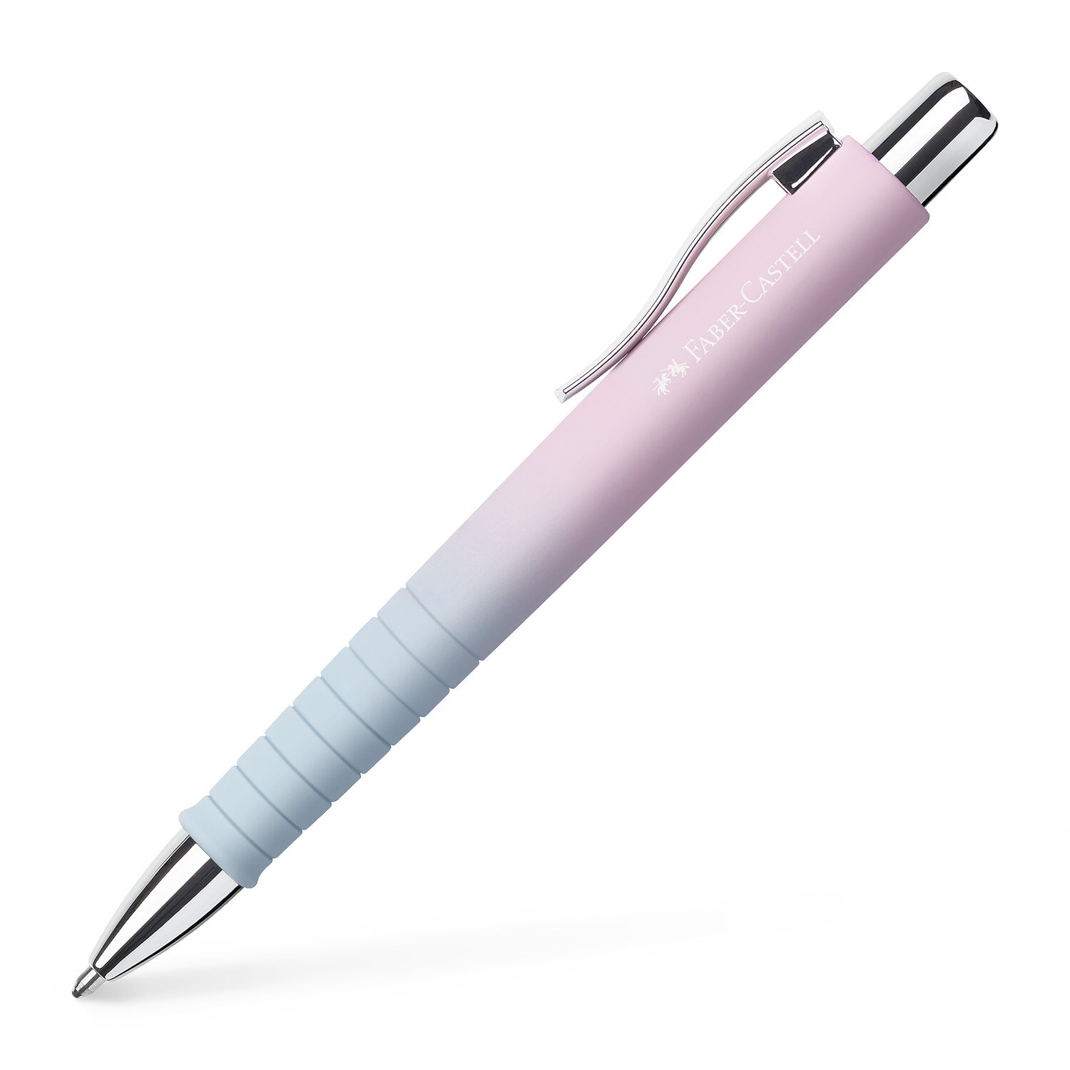 Kugelschreiber Poly Ball Farbe Blushing Sky von Faber-Castell 