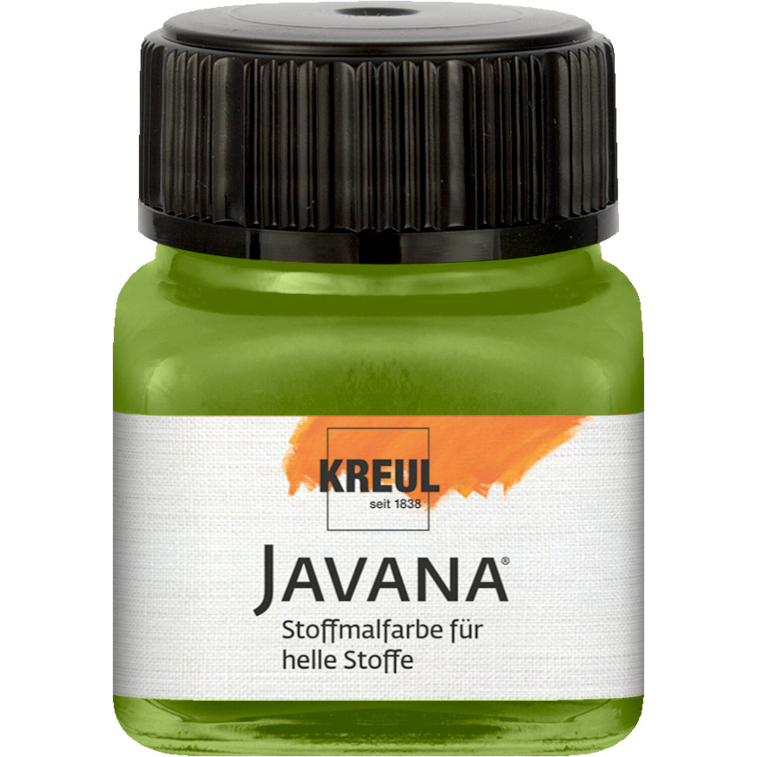 KREUL Javana Stoffmalfarbe für helle Stoffe Olivgrün