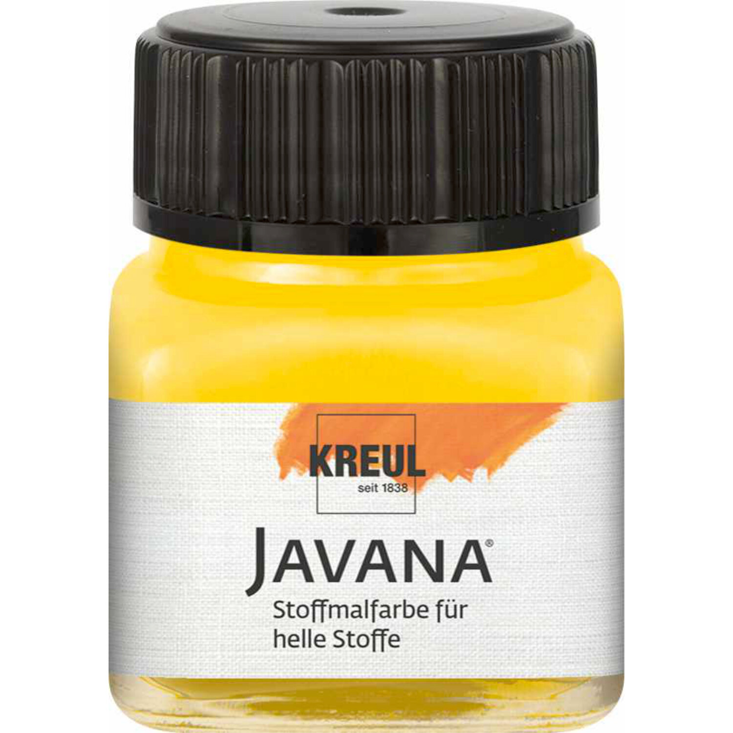 Javana Stoffmalfarbe für helle Stoffe  20ml  Farbe Goldgelb von C.Kreul 
