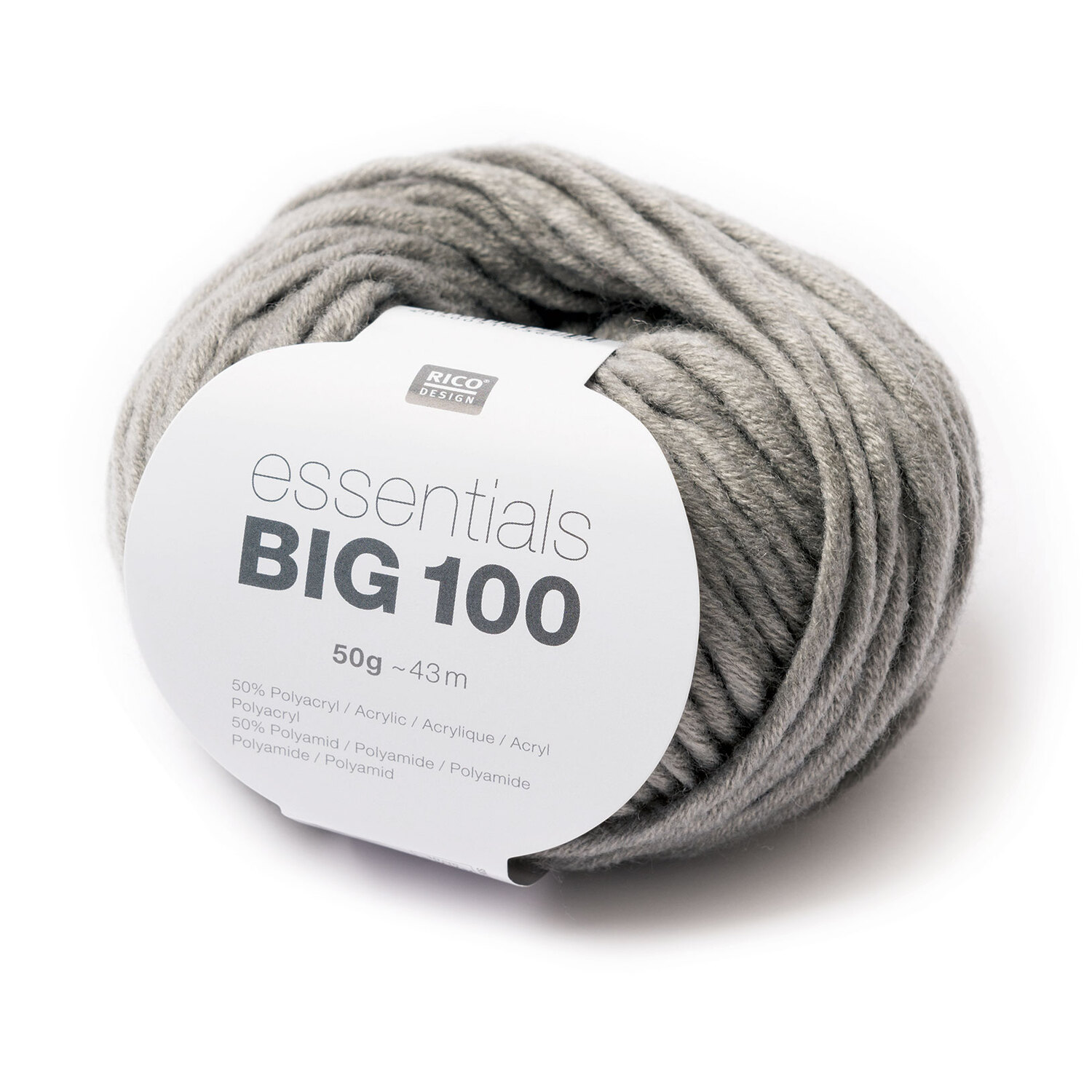 Essentials Big 100 50g 43m Farbe Beige von Rico Design