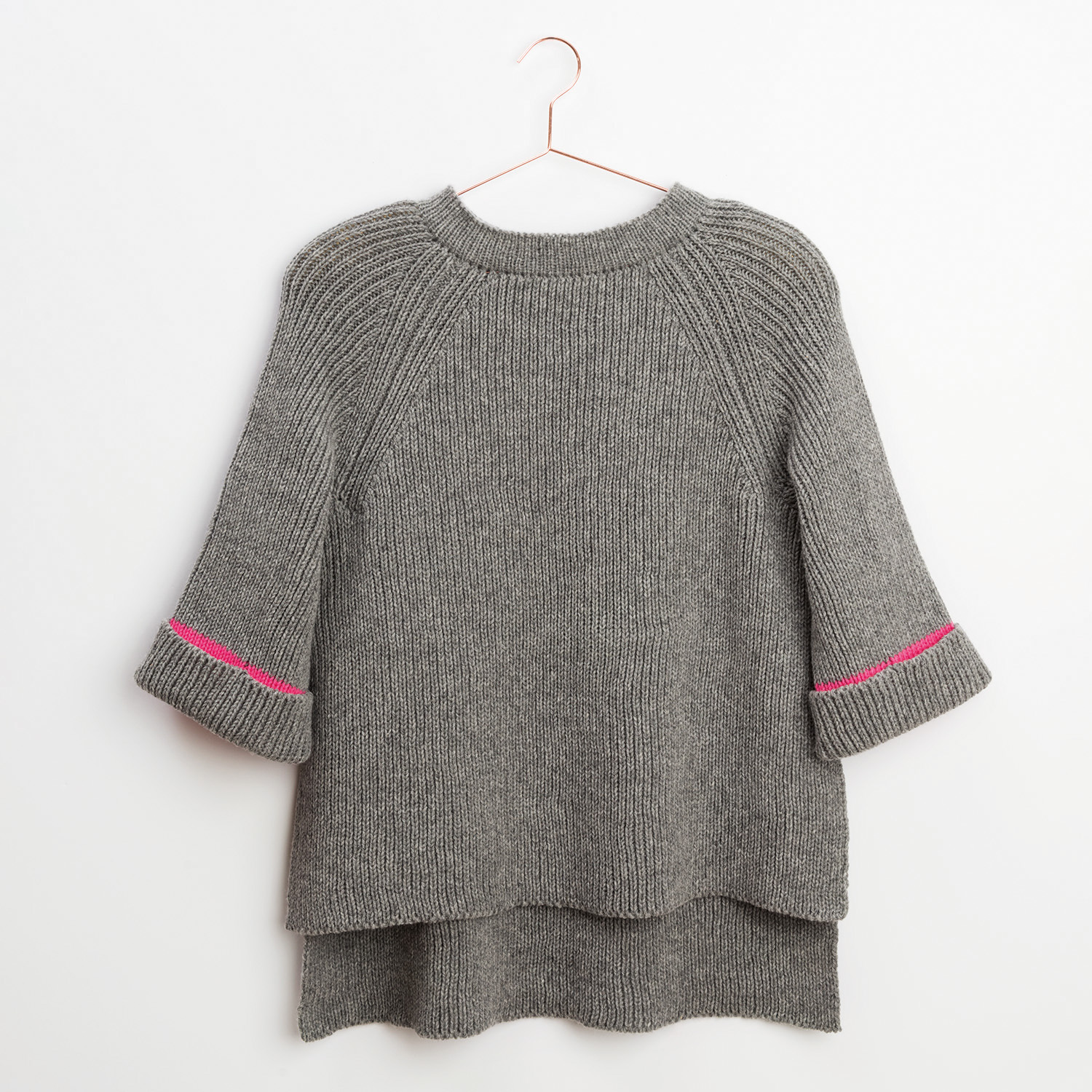 Strickanleitung Pullover aus Luxury Super 100 Superfine Wool dk von Rico Design