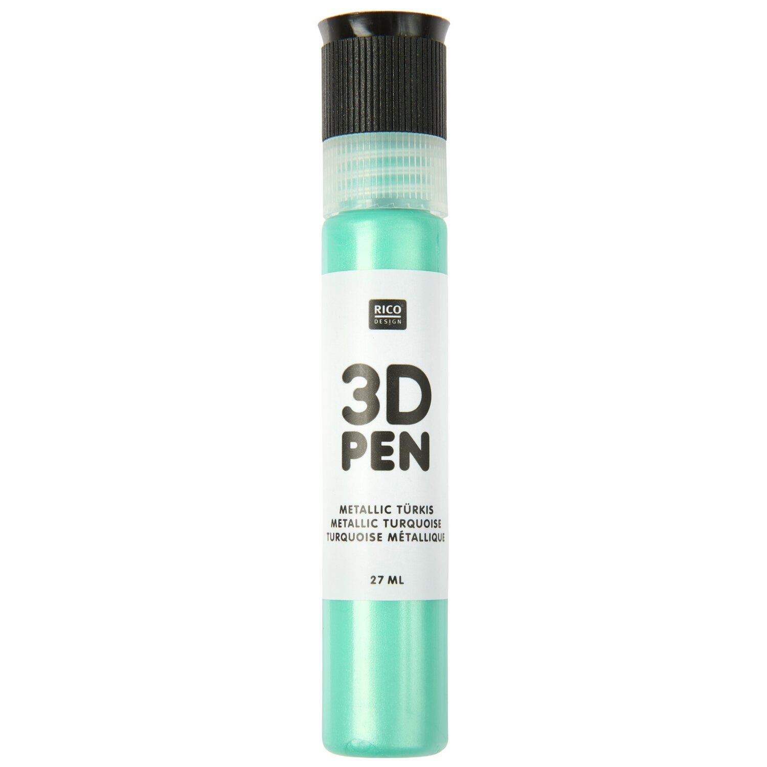 Rico Design 3D Pen Farbe Metallic Türkis
