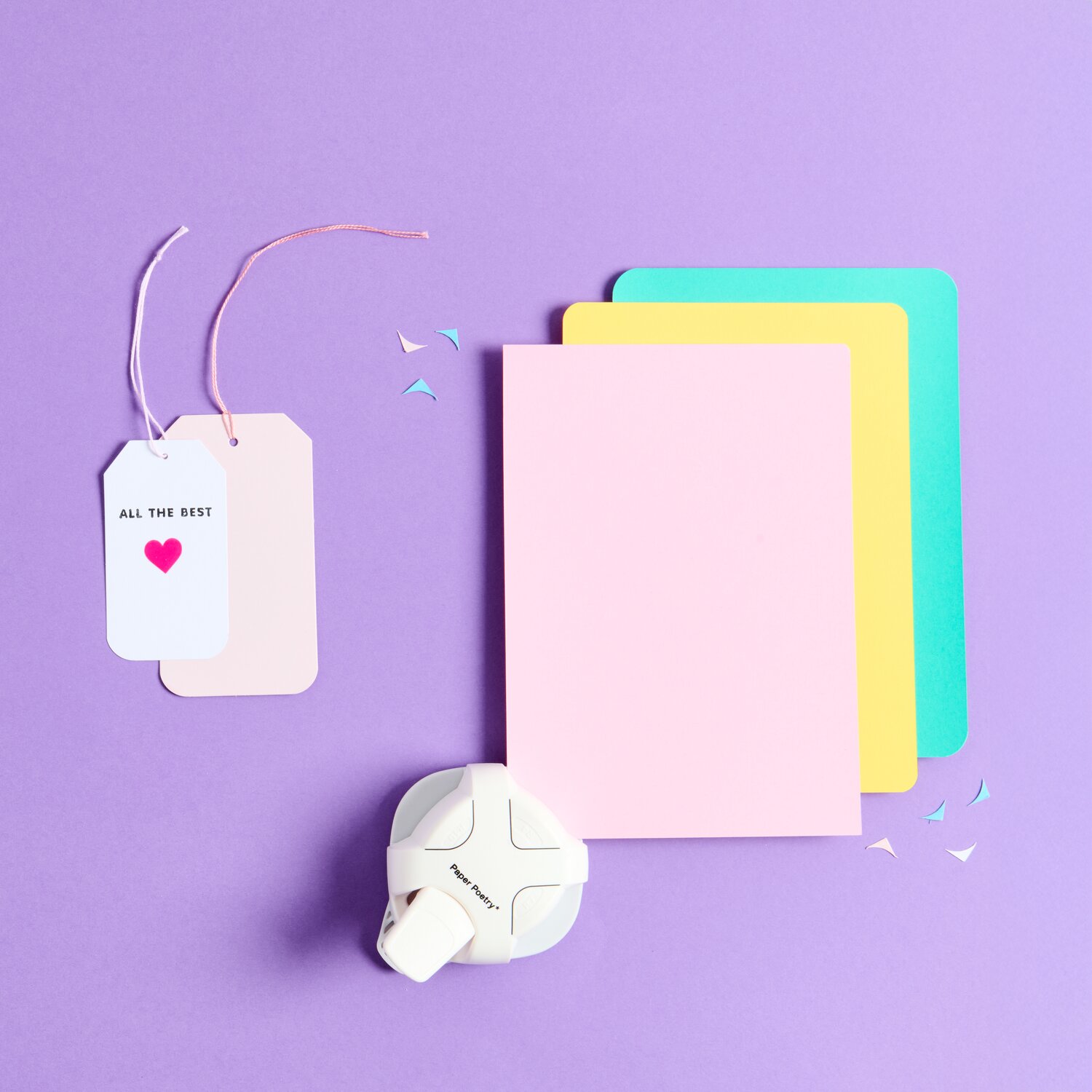 Paper Poetry Eckenstanzer 3-in-1 von Rico Design