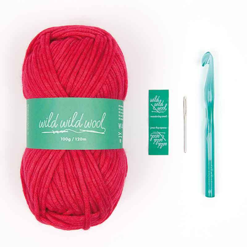 Häkelset Mütze Wild Wild Wool uni Häkelset Mütze Wild Wild Wool uni
