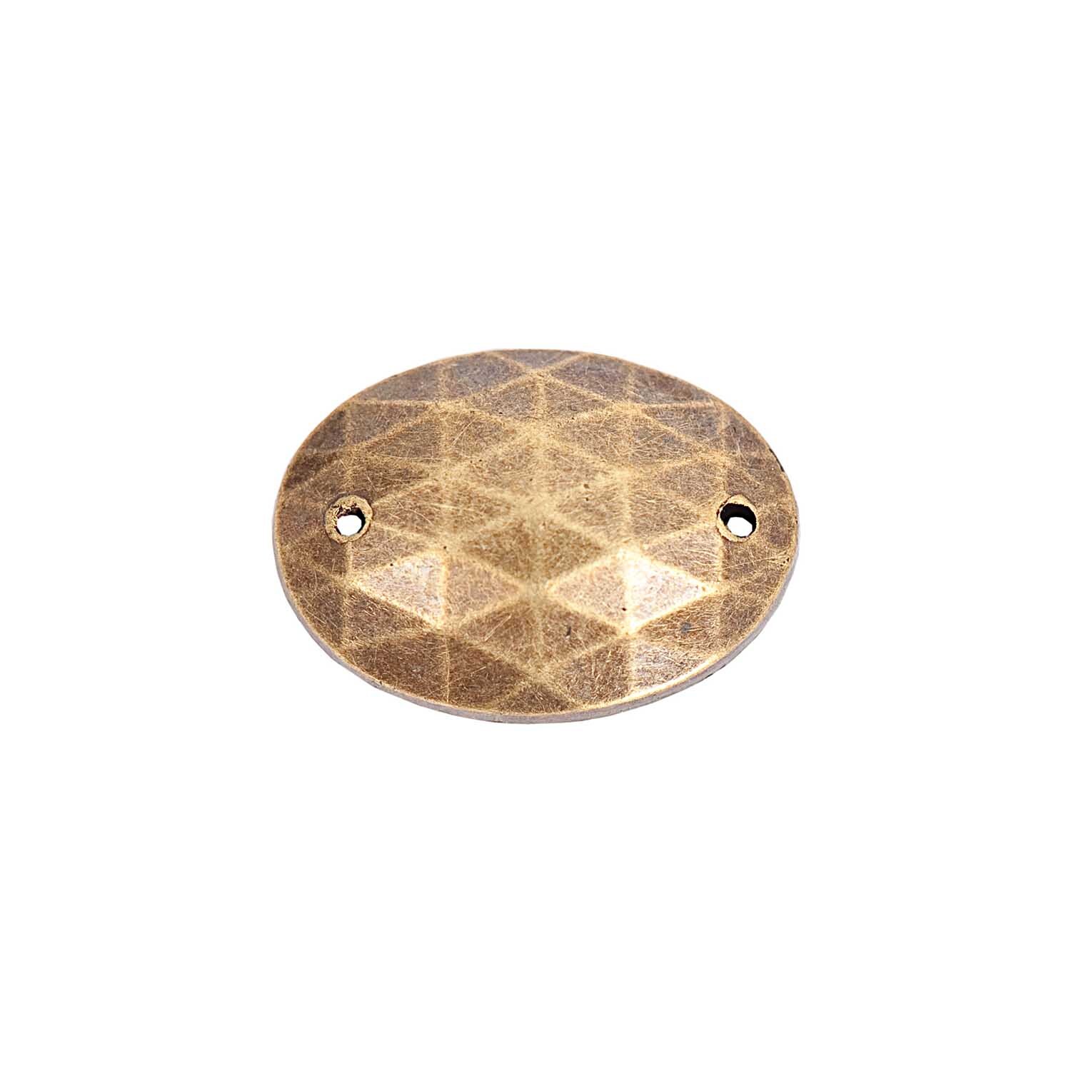 Aufnähsteine oval antik 17x13x3mm 20 Stück
