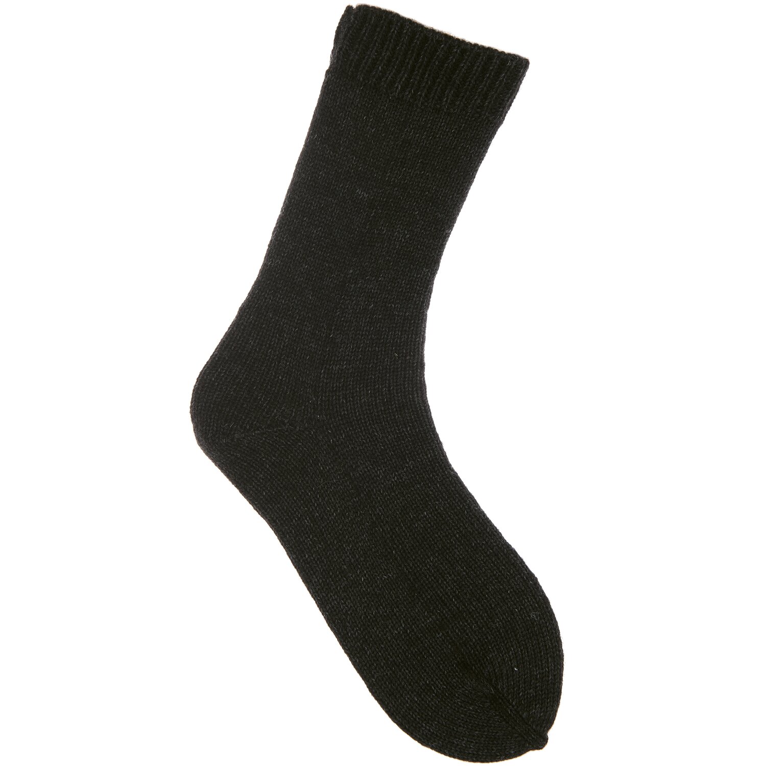 Superba Alpaca Luxury Socks 100g 310m Farbe Schwarz von Rico Design