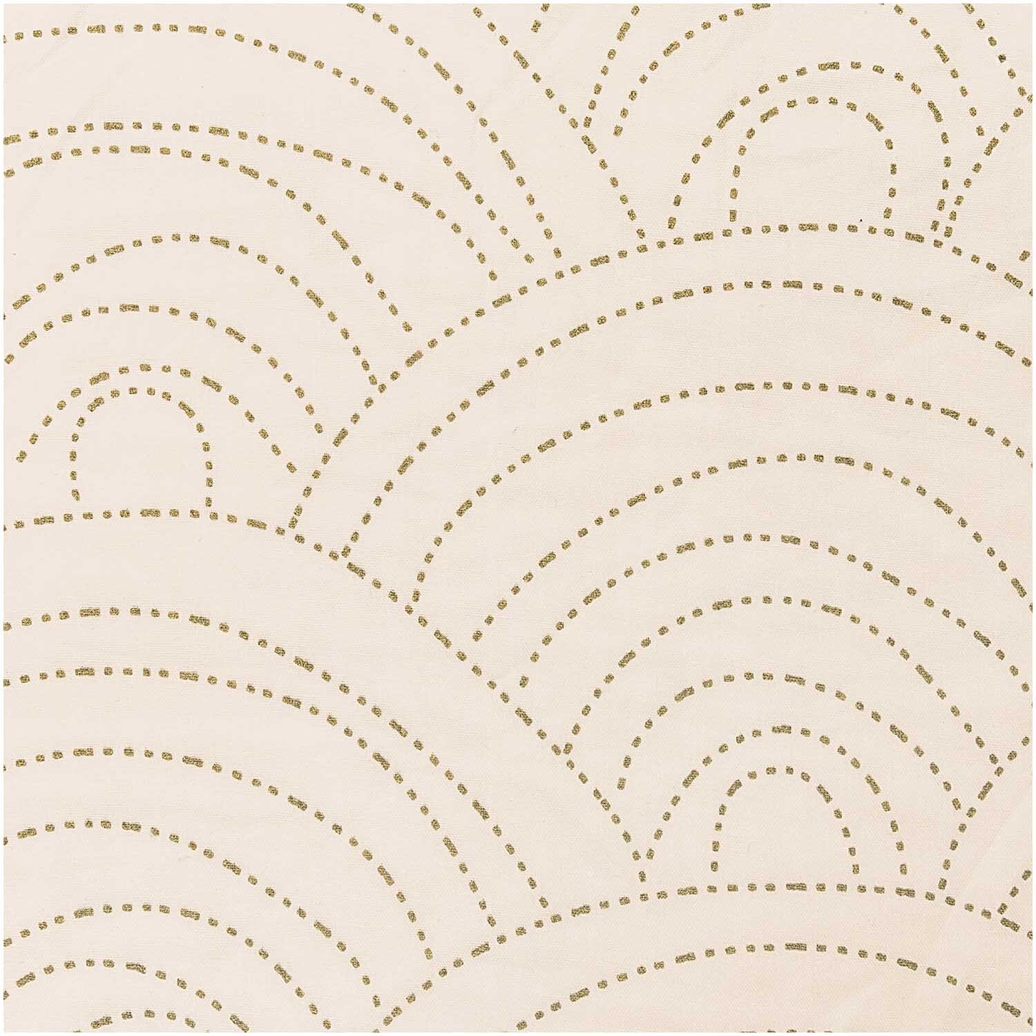 Musselin-Druckstoff Jardin Japonais Wellen Beige-Gold 140cm Musselin-Druckstoff Jardin Japonais Wellen Beige-Gold 140cm