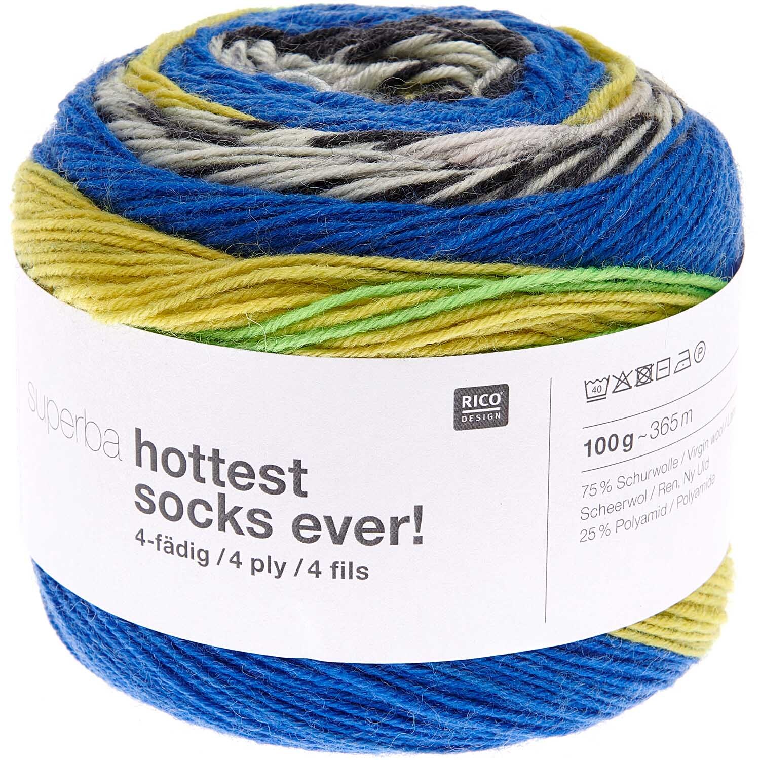 Superba Hottest Socks ever! 4fädig Superba Hottest Socks ever! 4fädig