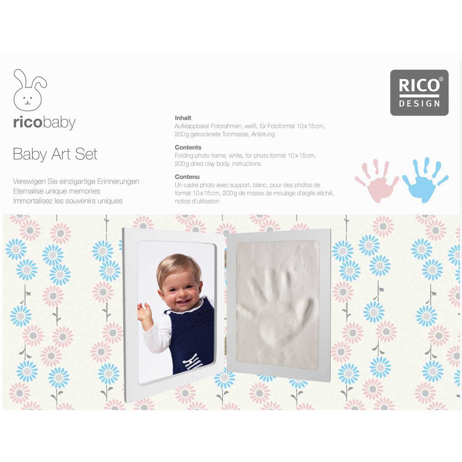 Handabdruckrahmenset BabyArt