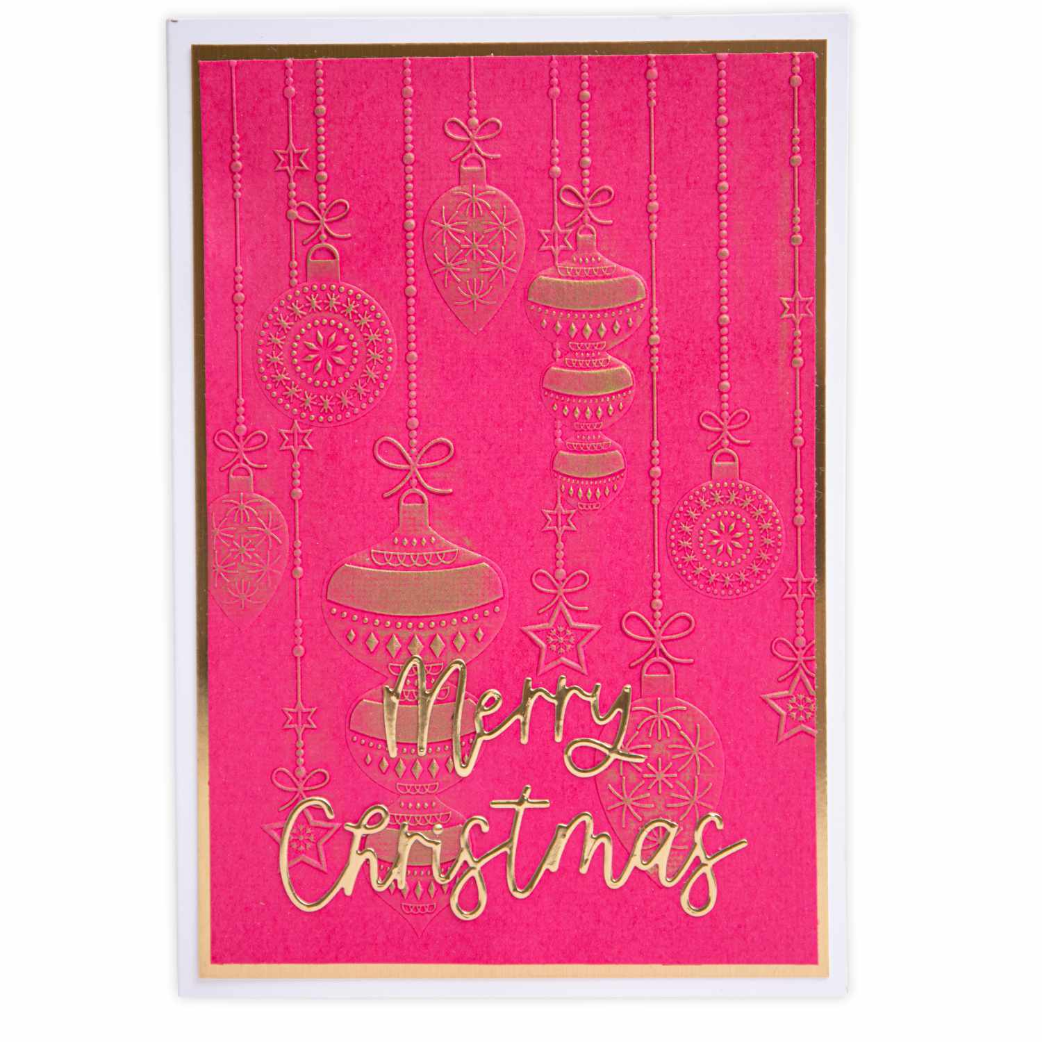 3D Textured Impressions Embossing Folder Sparkly Ornaments 3D Textured Impressions Embossing Folder Sparkly Ornaments