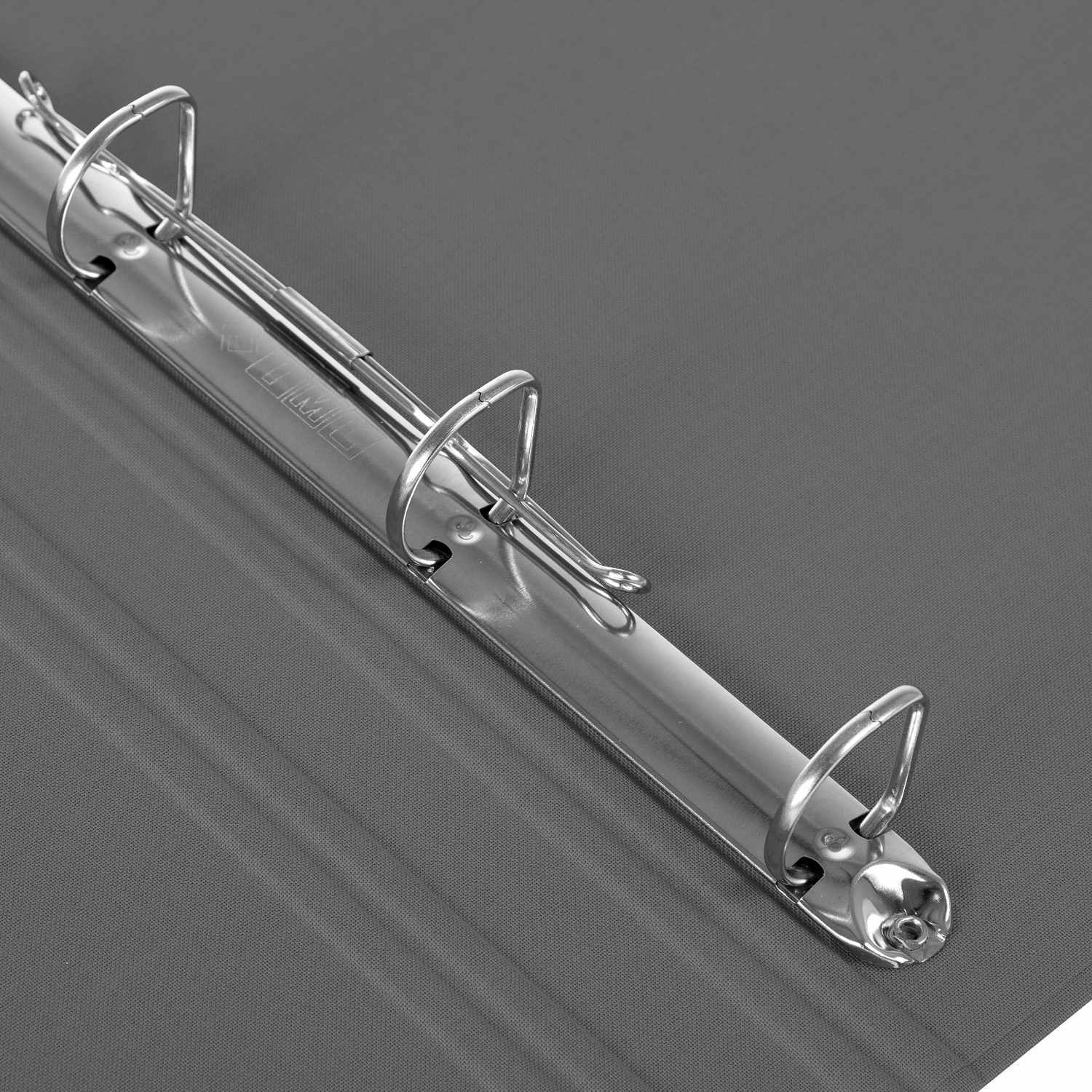 Fotoringbuch A4 mit grauem Einband und stabiler Ringmechanik von goldbuch, ideal für Fotos.