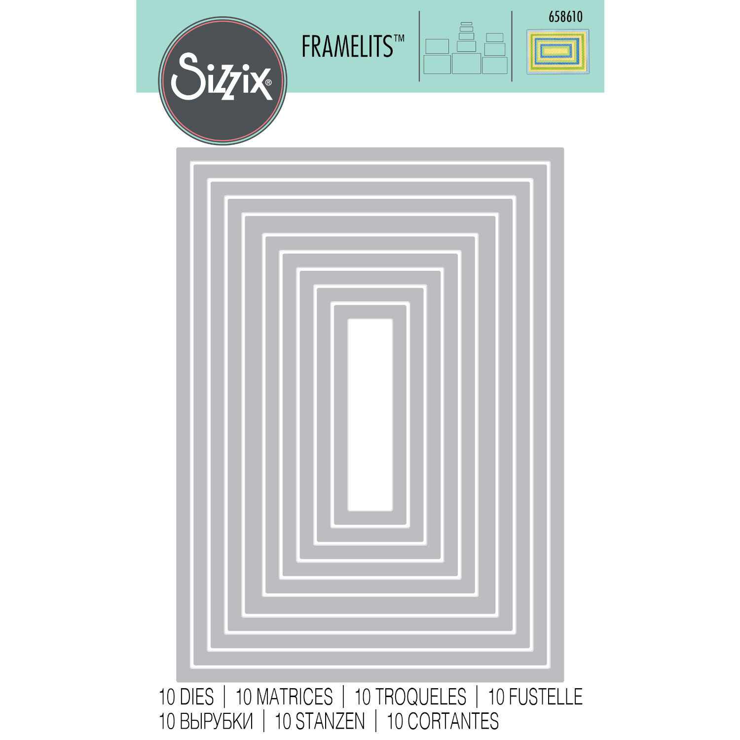 Framelits Die Rectangles #2 von idee. Creativmarkt
