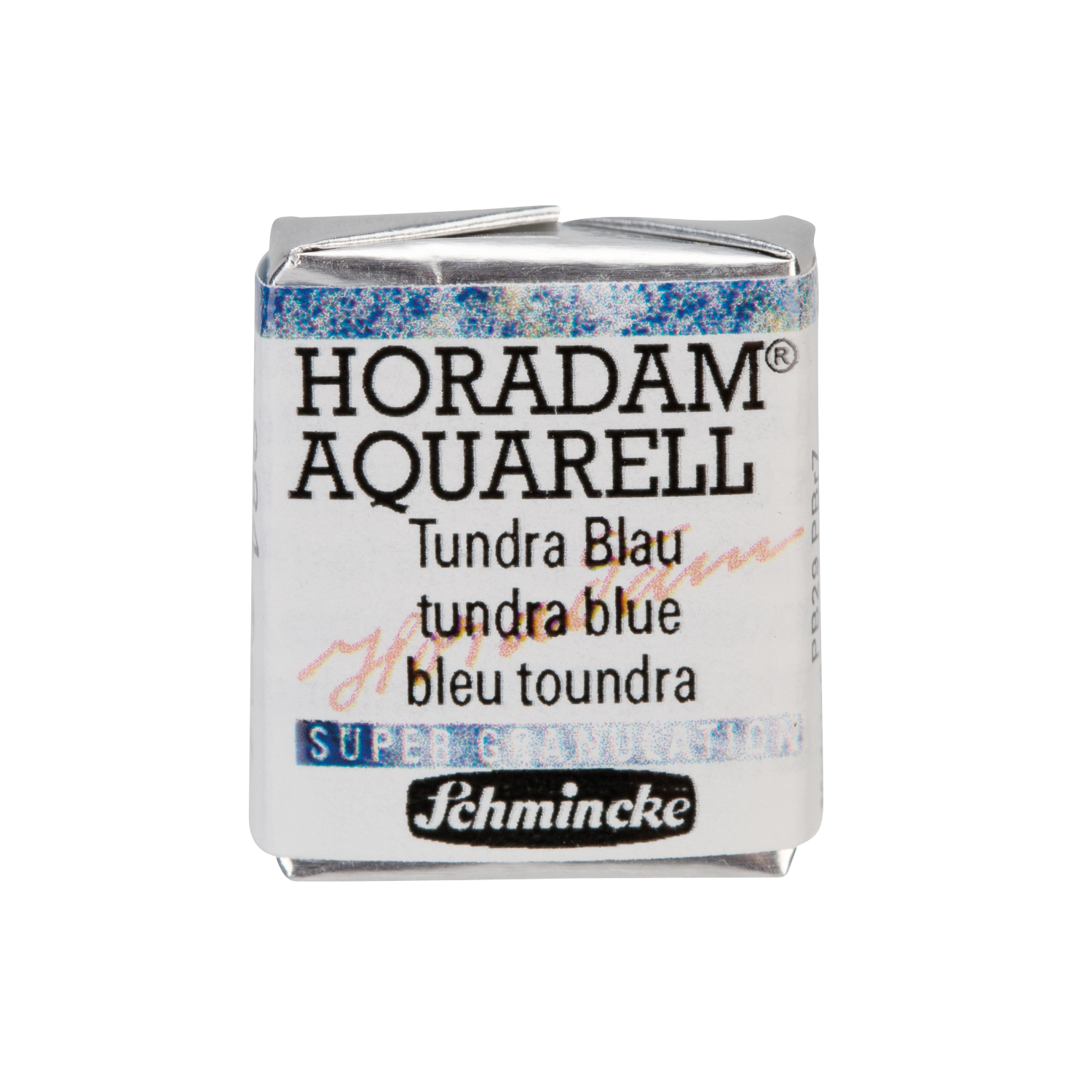 Schmincke HORADAM Aquarellfarbe 1/2 Näpfchen Tundra Blau