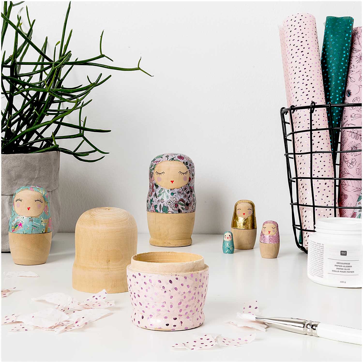 Paper Poetry Kleber Inhalt 490g von Rico Design