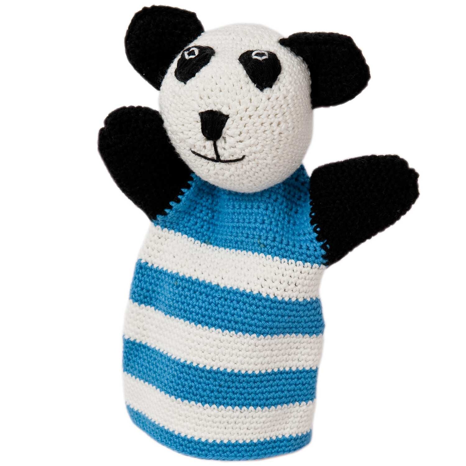 Häkelset Handpuppe Panda Paul Häkelset Handpuppe Panda Paul