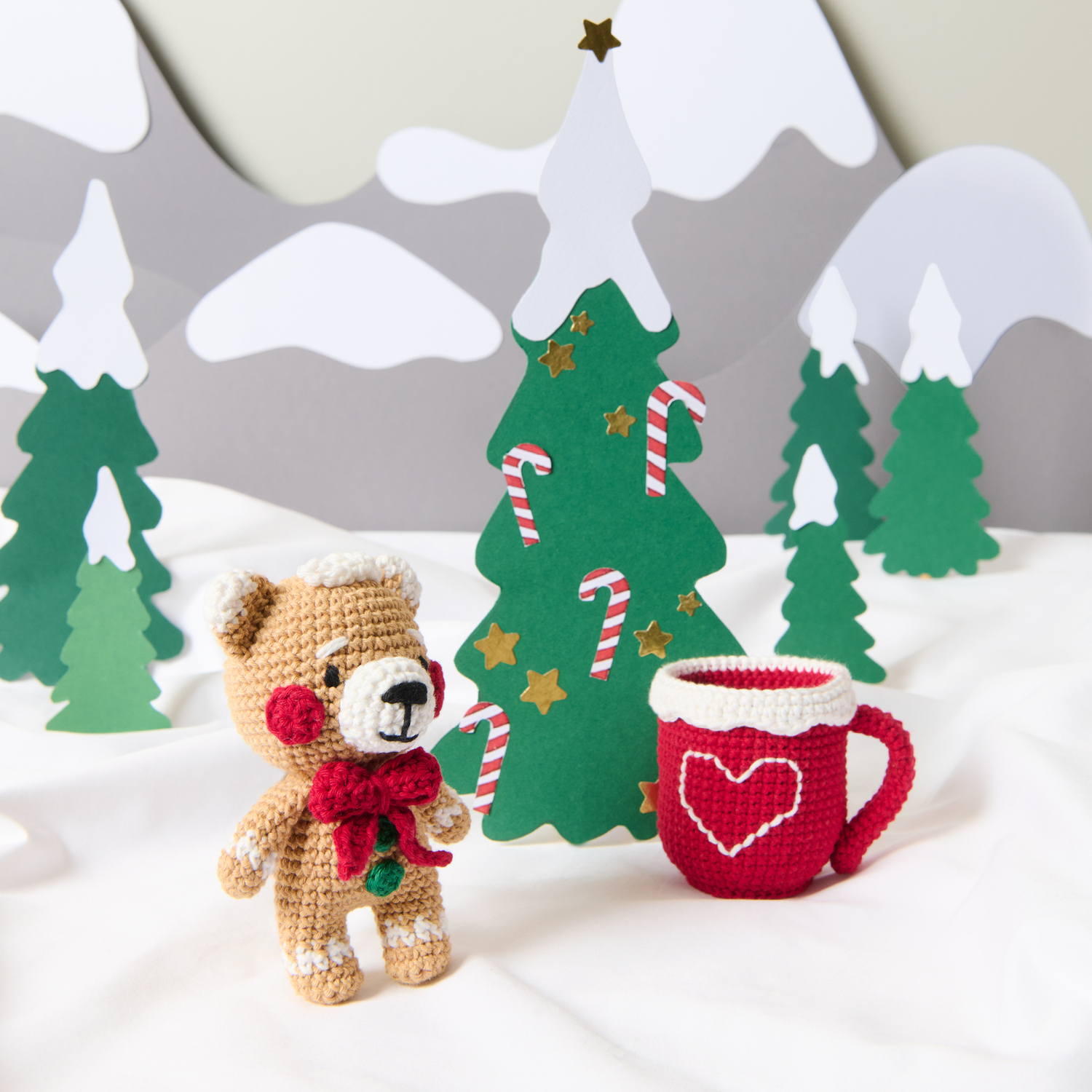 Häkelanleitung Ricorumi CAL Gary the Gingerbread Bear