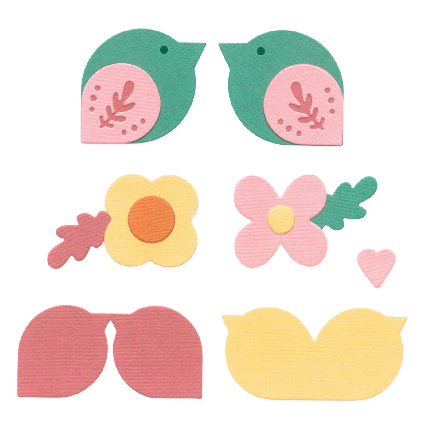 Framelits Die Set Birds & Blooms 15-teilig von idee. Creativmarkt 