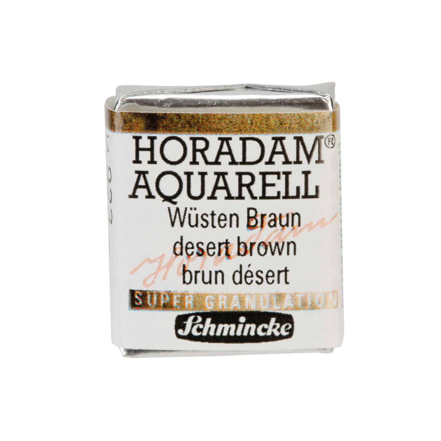 Schmincke HORADAM Aquarellfarbe 1/2 Näpfchen Wüsten Braun