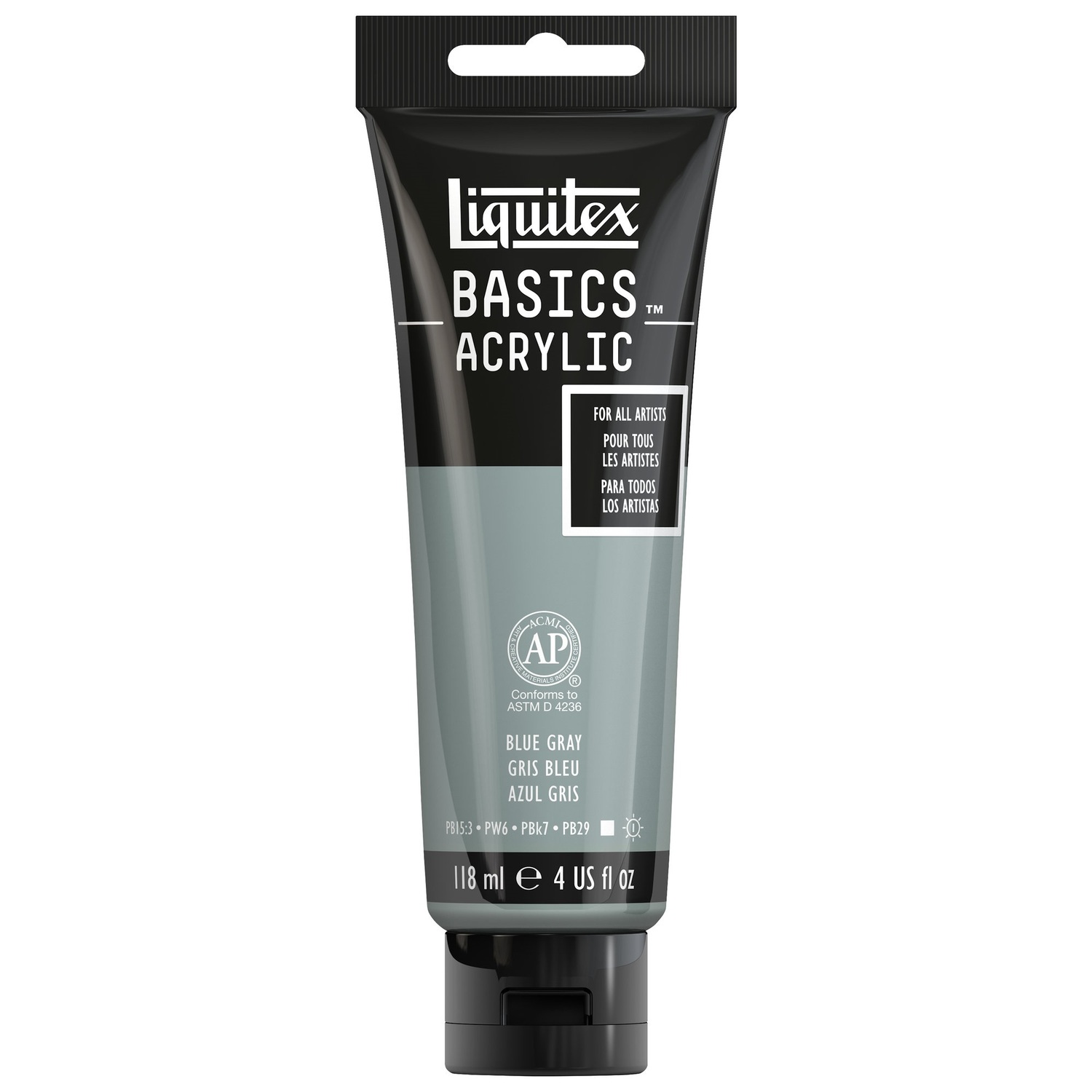 Liquitex Basics Acrylfarbe 118ml Blaugrau