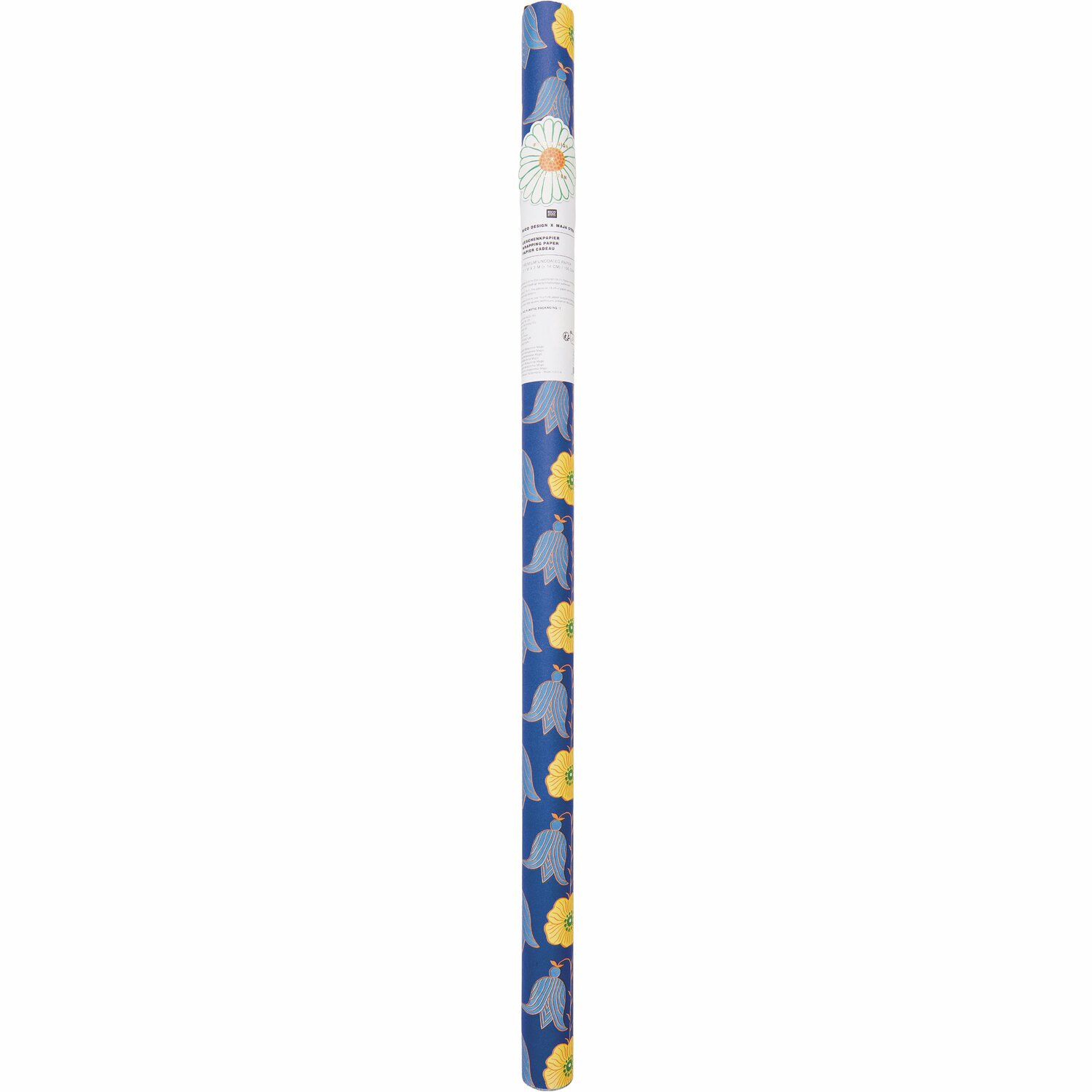 Geschenkpapier Butterblume/Glockenblumen 