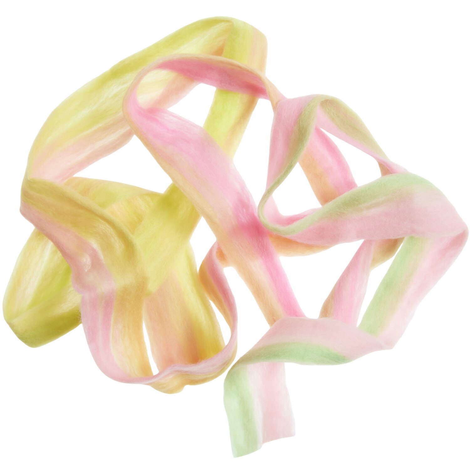 Paper Poetry Filzband Sonnenaufgang, 38mmx3m, in sanften Pastelltönen, ideal für kreative Bastelprojekte.