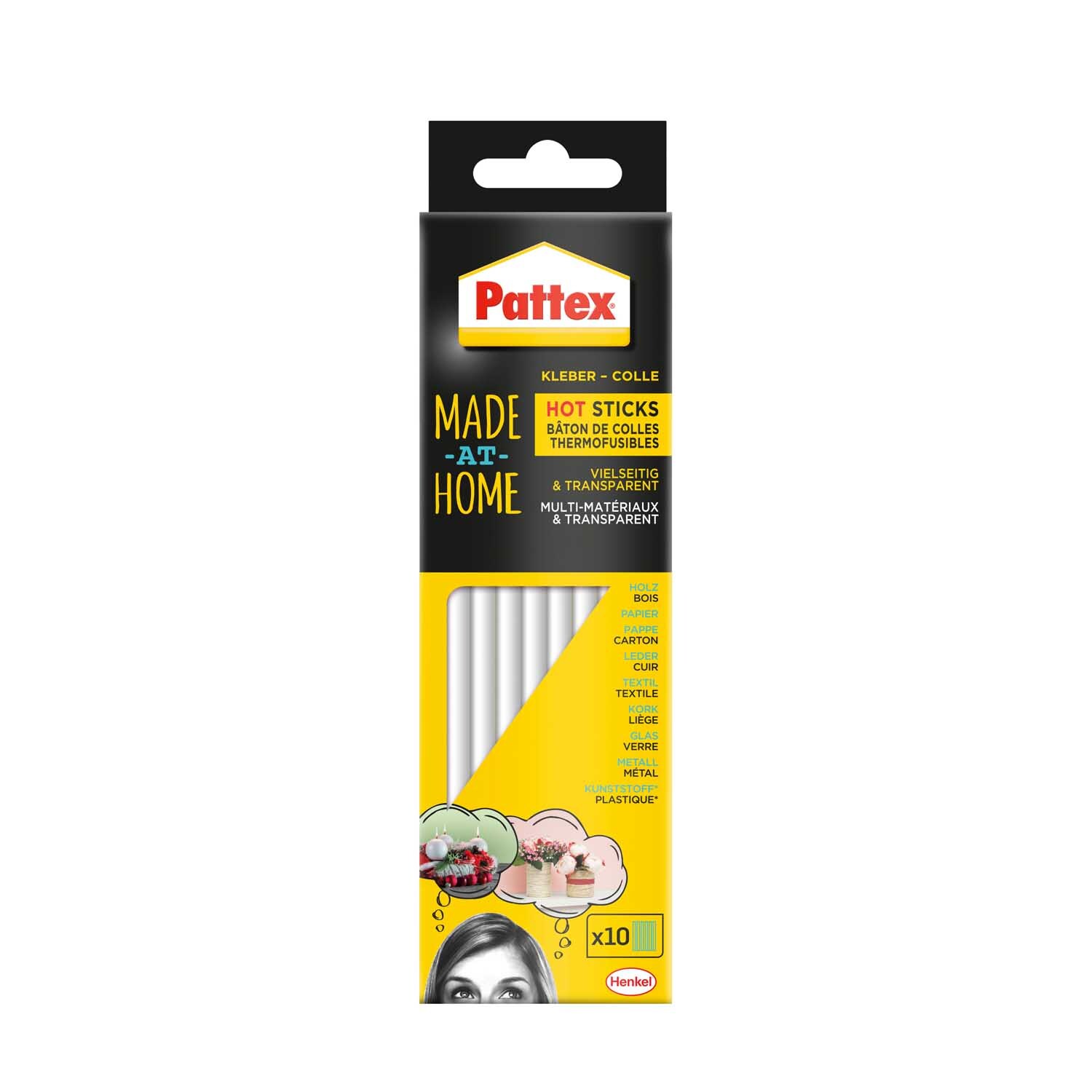Heißklebesticks 11mm 10 Stück
