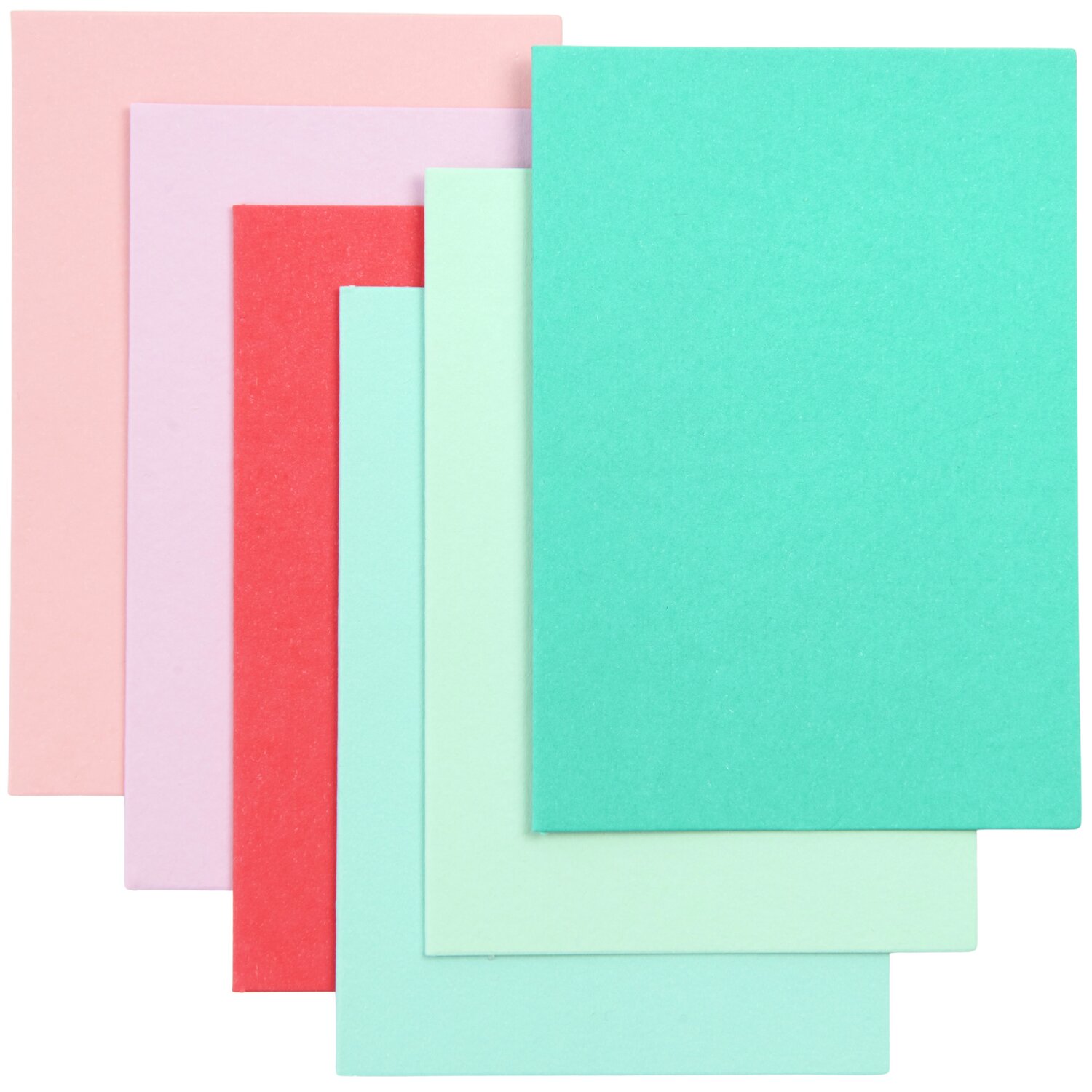 Paper Poetry Basic Kartenset Basic tropical A7/C7 36-teilig von Rico Design